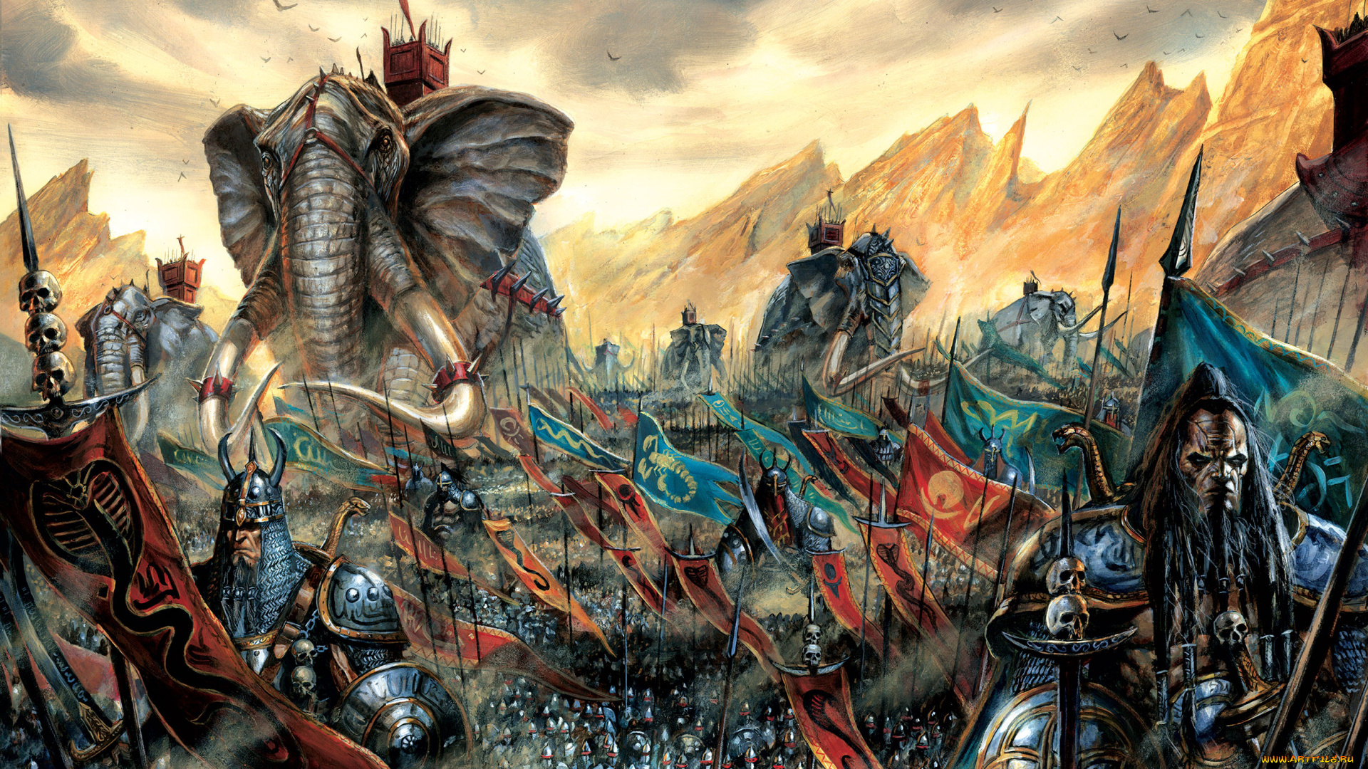 фэнтези, иные, миры, , иные, времена, фон, слон, армия