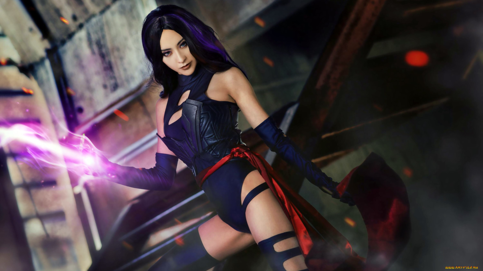 разное, cosplay, , косплей, искры, магия, девушка