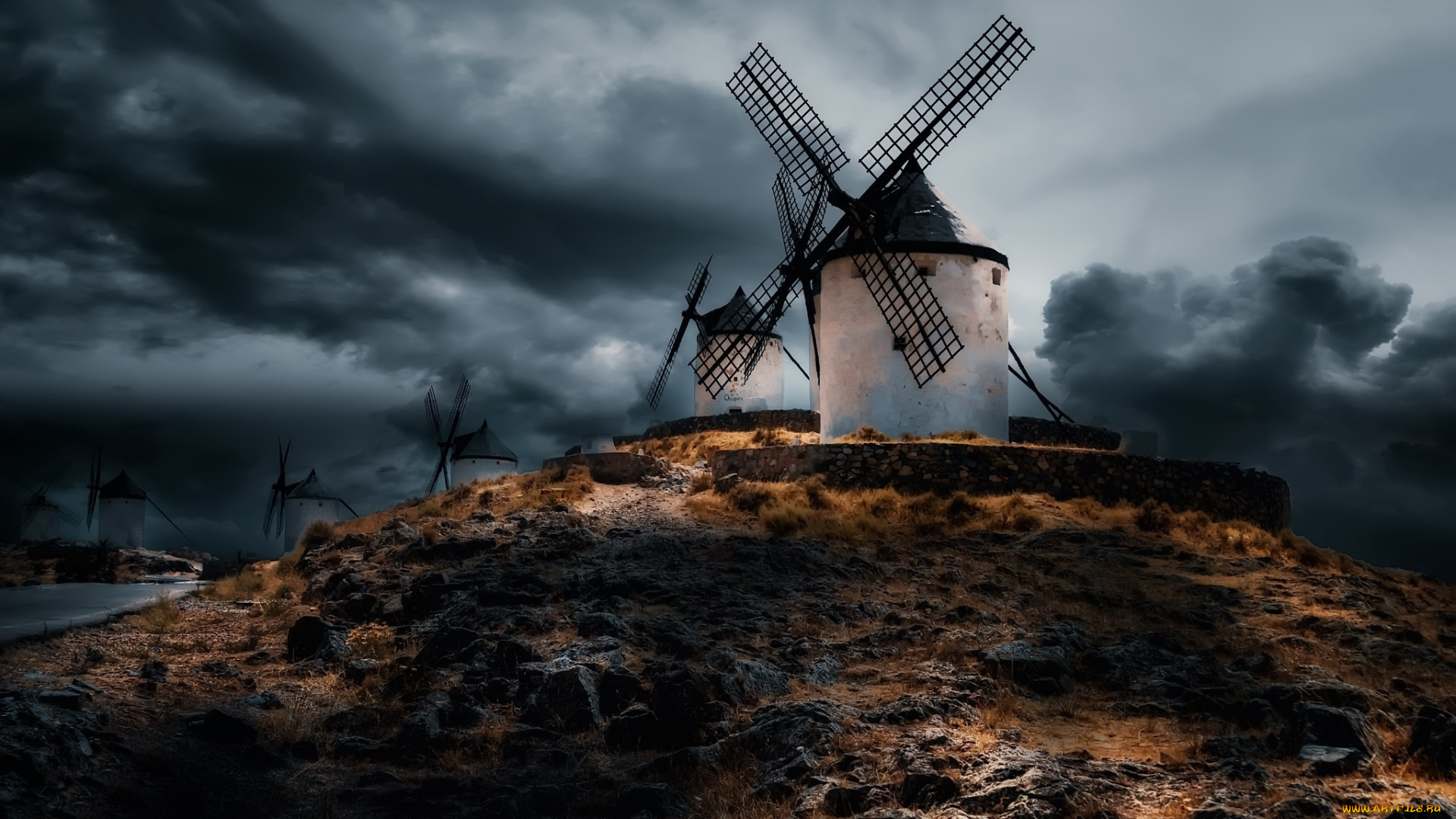 разное, мельницы, мельница