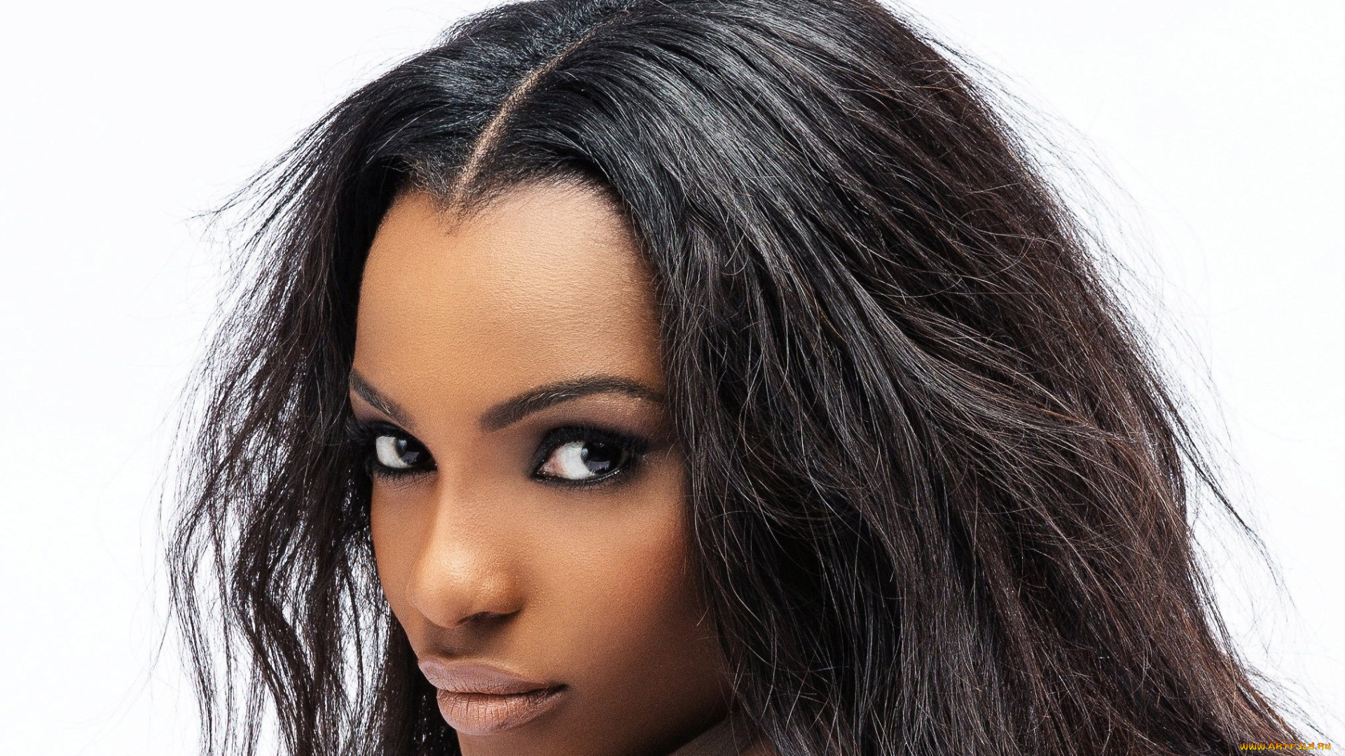 agbani, darego, девушки, agbani, darego, девушка, модель, мулатка, темнокожая, чернокожая, красотка, взгляд, портрет, лицо, причёска, макияж