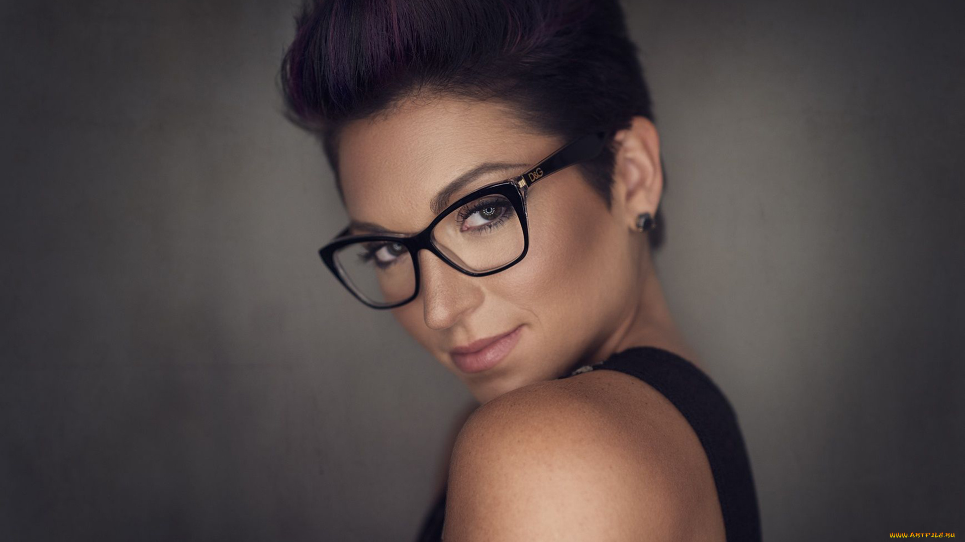 девушки, -, лица, , портреты, девушка, очки, брюнетка, модель, портрет, лицо, красотка, взгляд, макияж, причёска, флирт