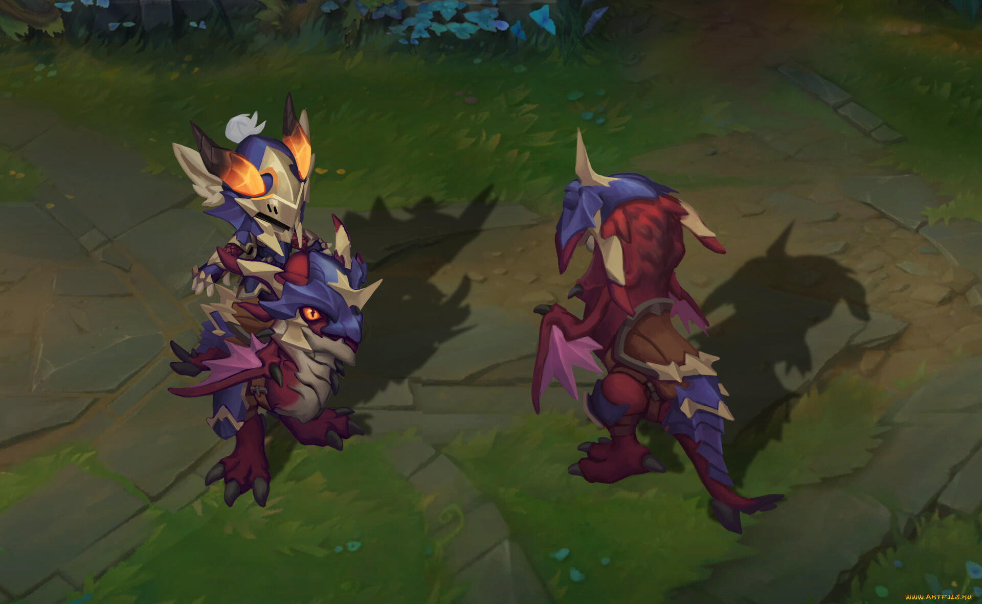 видео, игры, league, of, legends, ракурс, kled