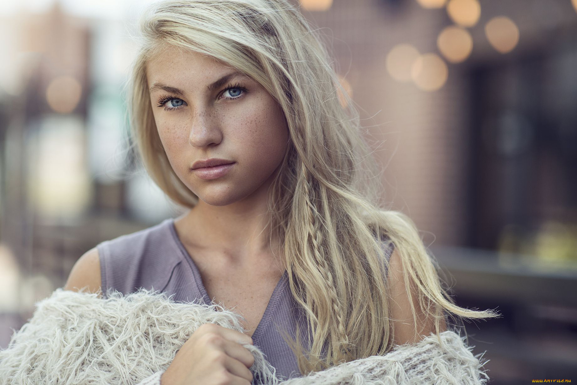 девушки, -, лица, , портреты, девушка, блондинка, модель, портрет, лицо, красотка, взгляд, макияж, причёска, флирт
