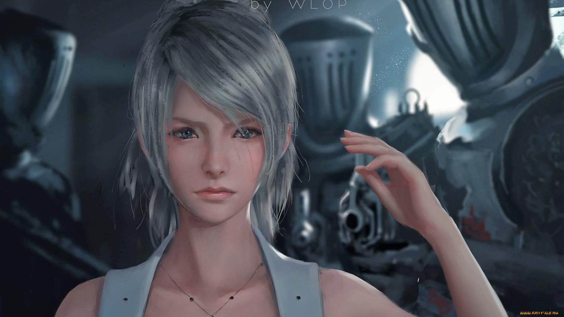 фэнтези, девушки, девушка, рыцари