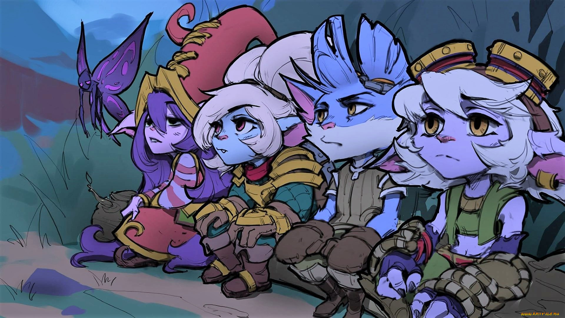 видео, игры, league, of, legends, персонажи