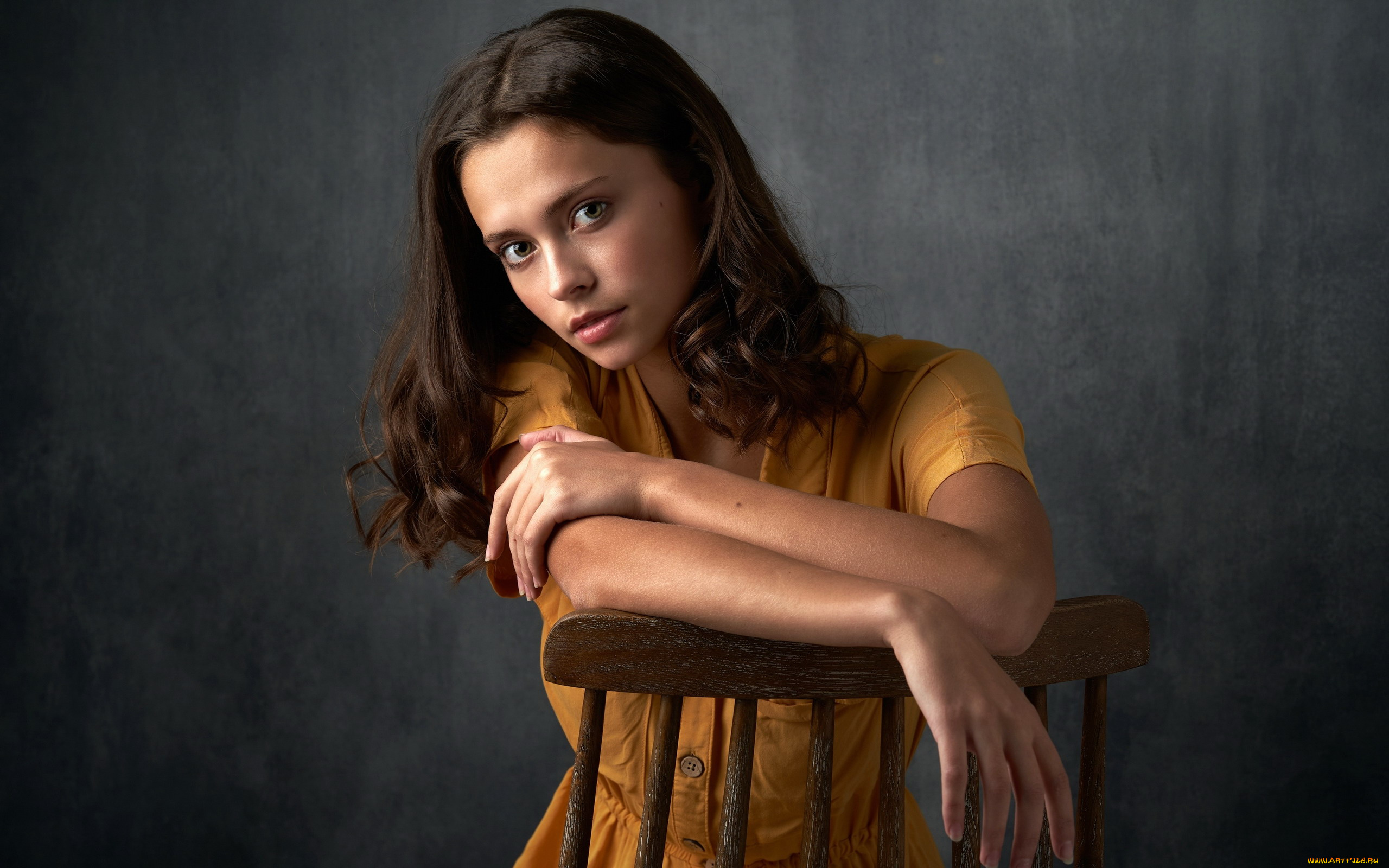 девушки, -, брюнетки, , шатенки, брюнетка, поза, взгляд