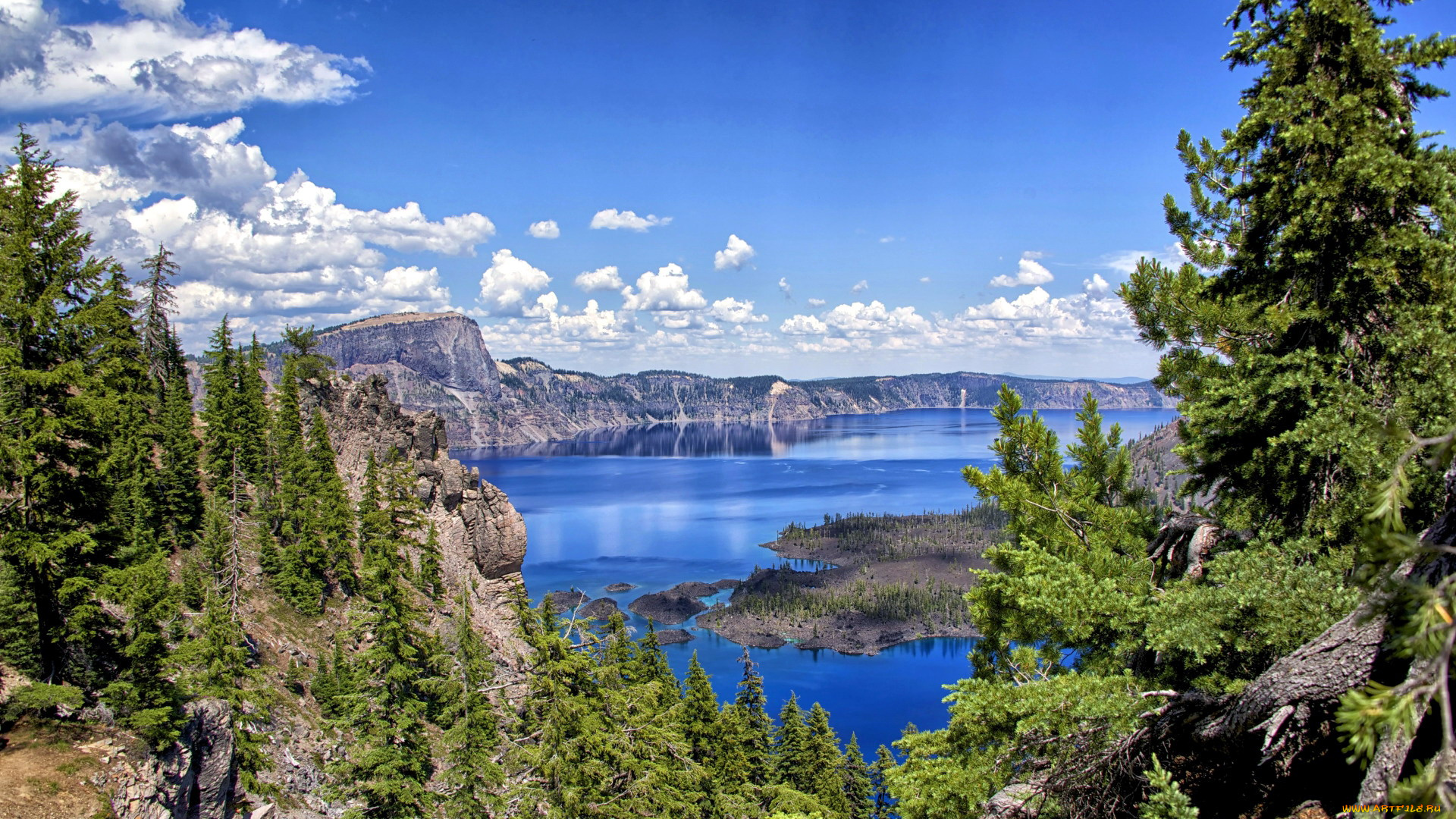 crater, lake, oregon, природа, реки, озера, crater, lake