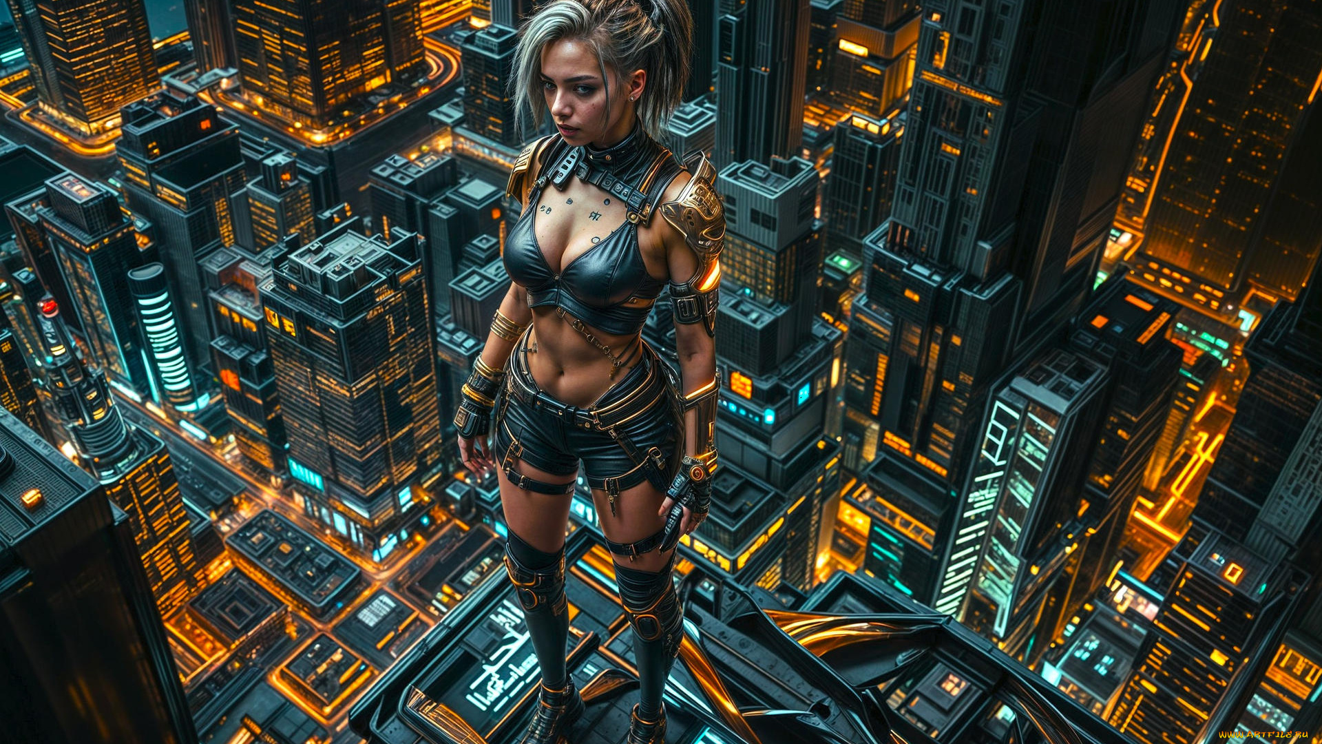 3д, графика, научная, фантастика, , science, fiction, девушка