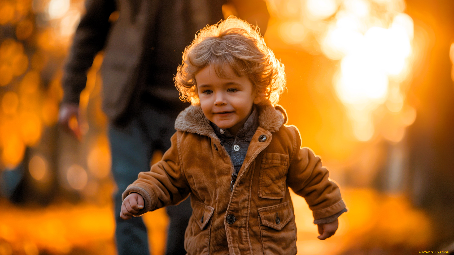 разное, дети, мальчик, куртка, мужчина, осень