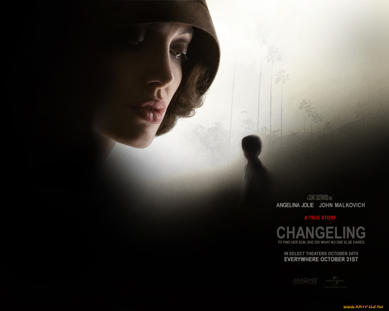 changeling, кино, фильмы, подмена, анджелина, джоли, триллер, драма, криминал, детектив, биография, история