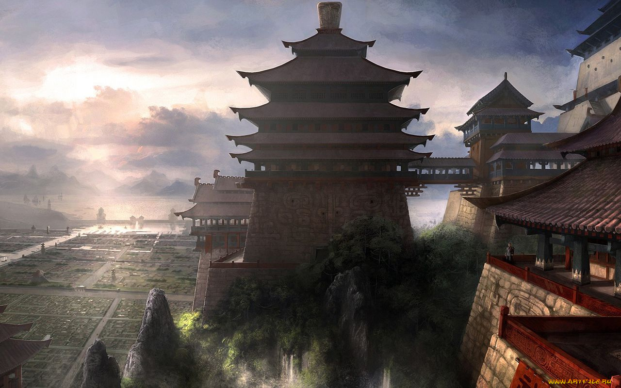 фэнтези, замки