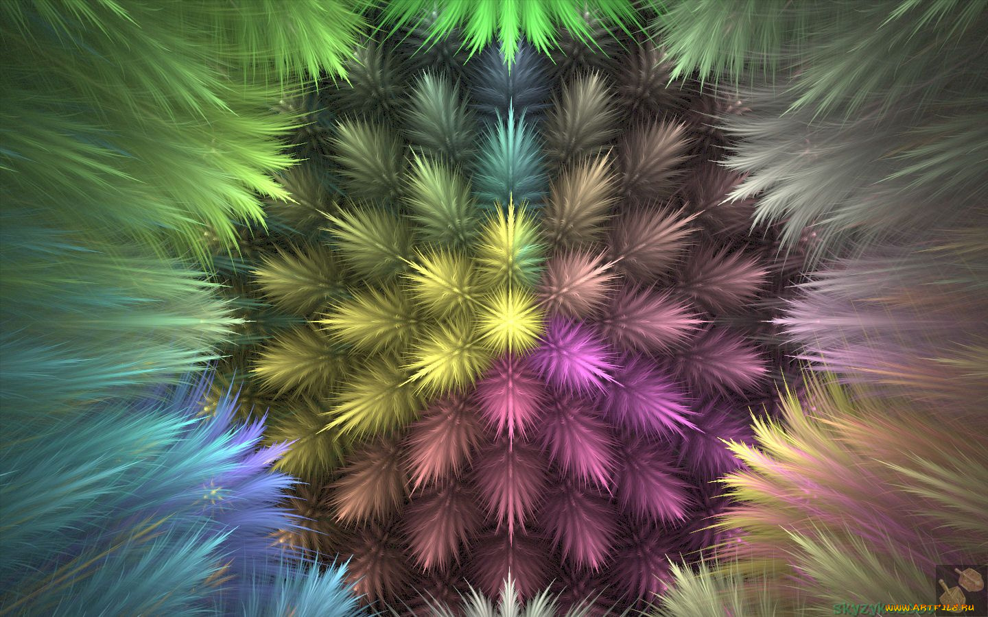 3д, графика, fractal, фракталы