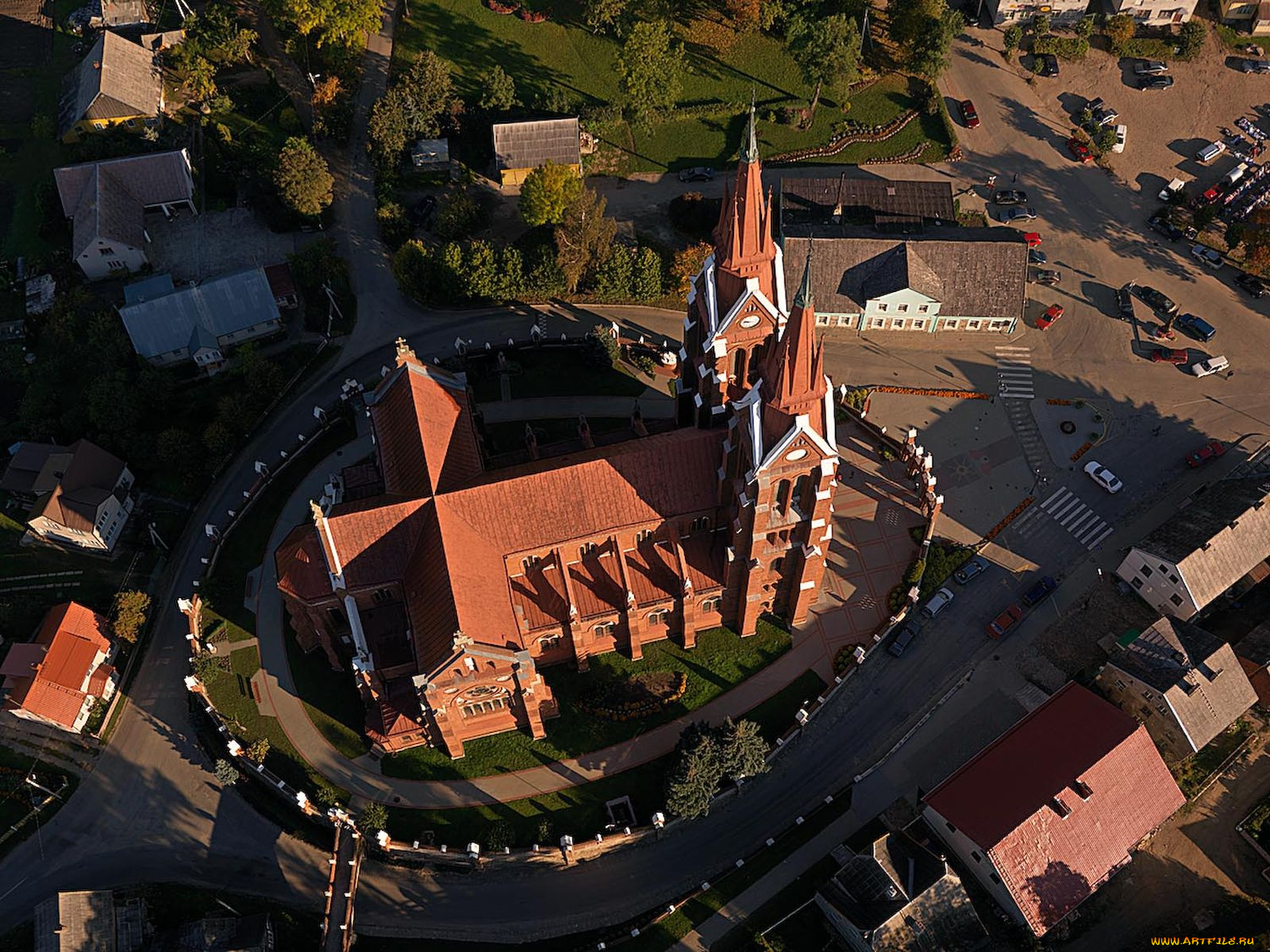 города, католические, соборы, костелы, аббатства