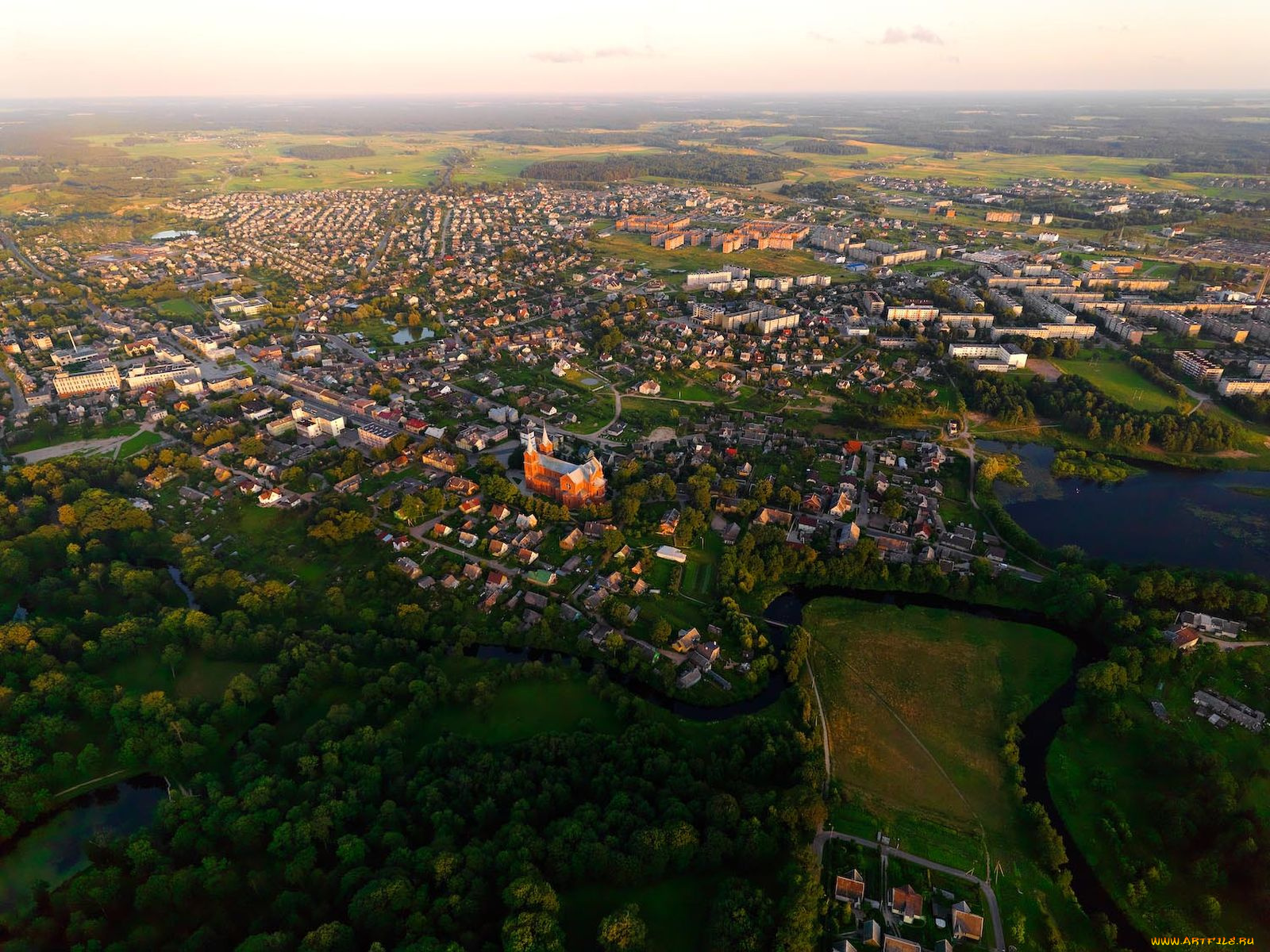 города, пейзажи