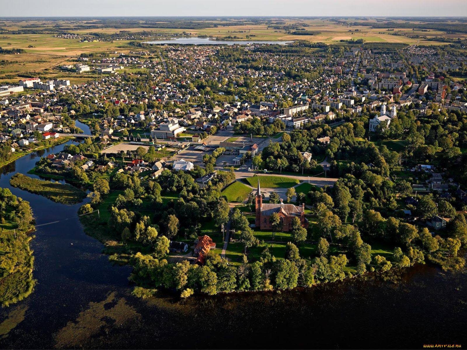 города, пейзажи