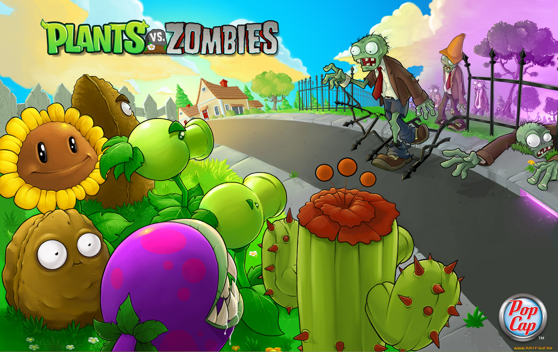 plants, vs, zombies, видео, игры