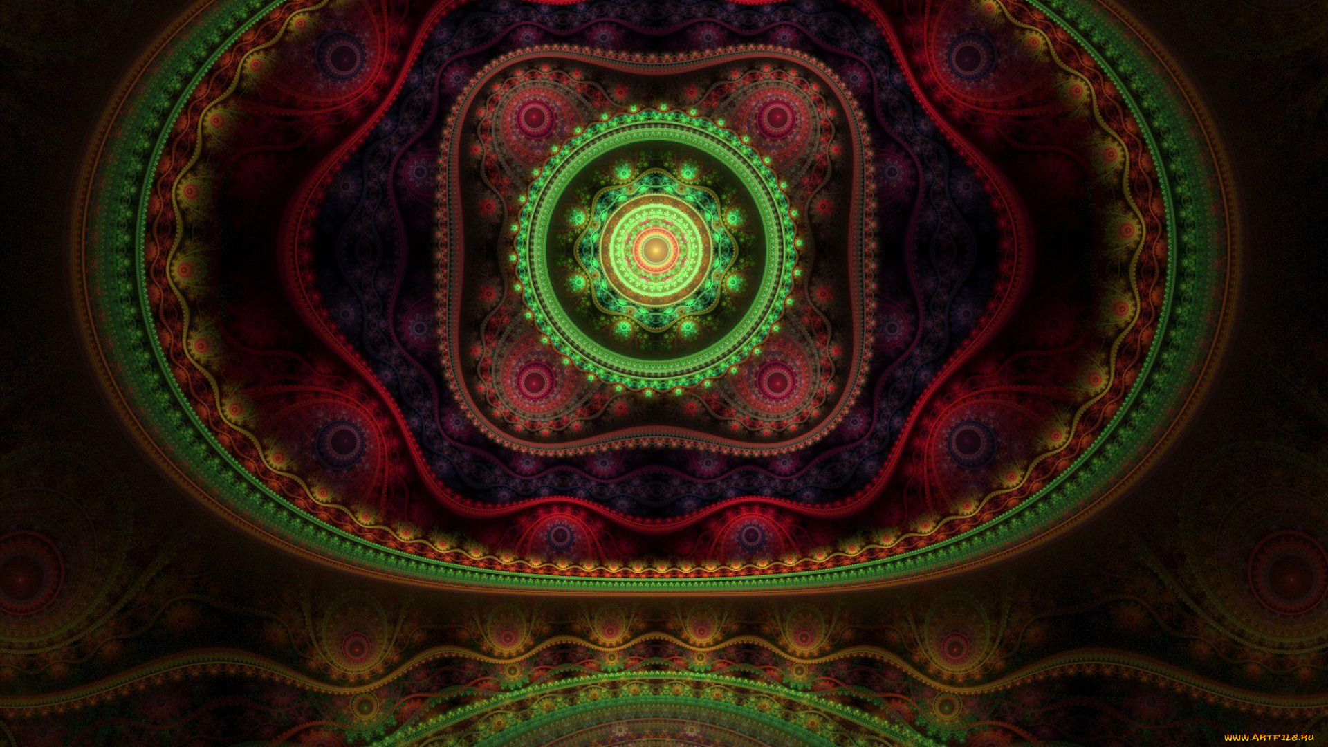 3д, графика, fractal, фракталы