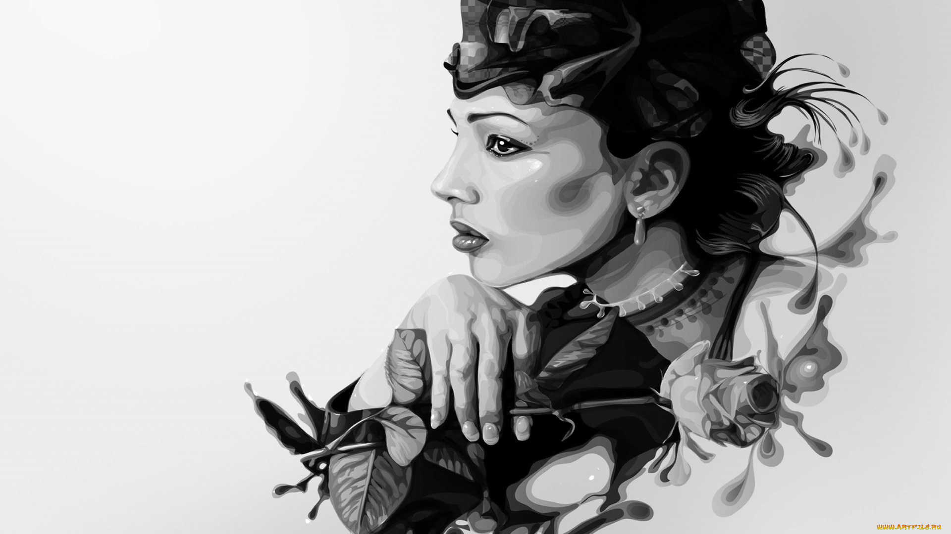 рисованные, люди