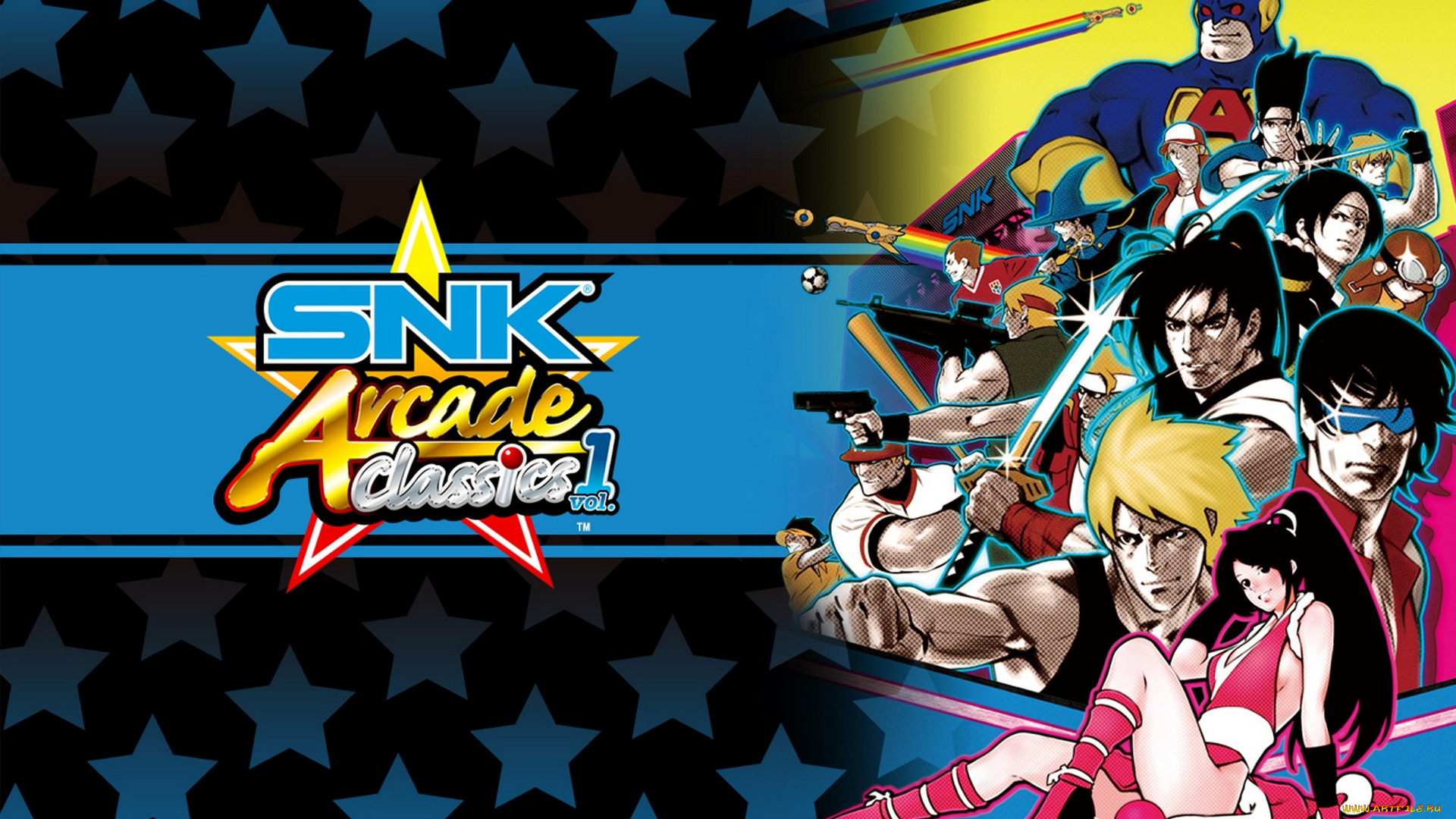 snk, arcade, classics, volume, видео, игры