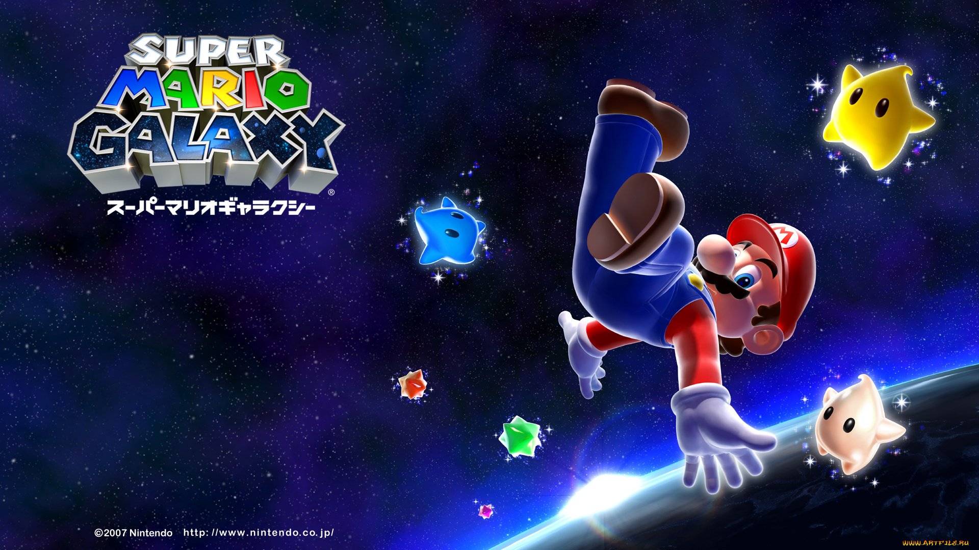 super, mario, galaxy, видео, игры