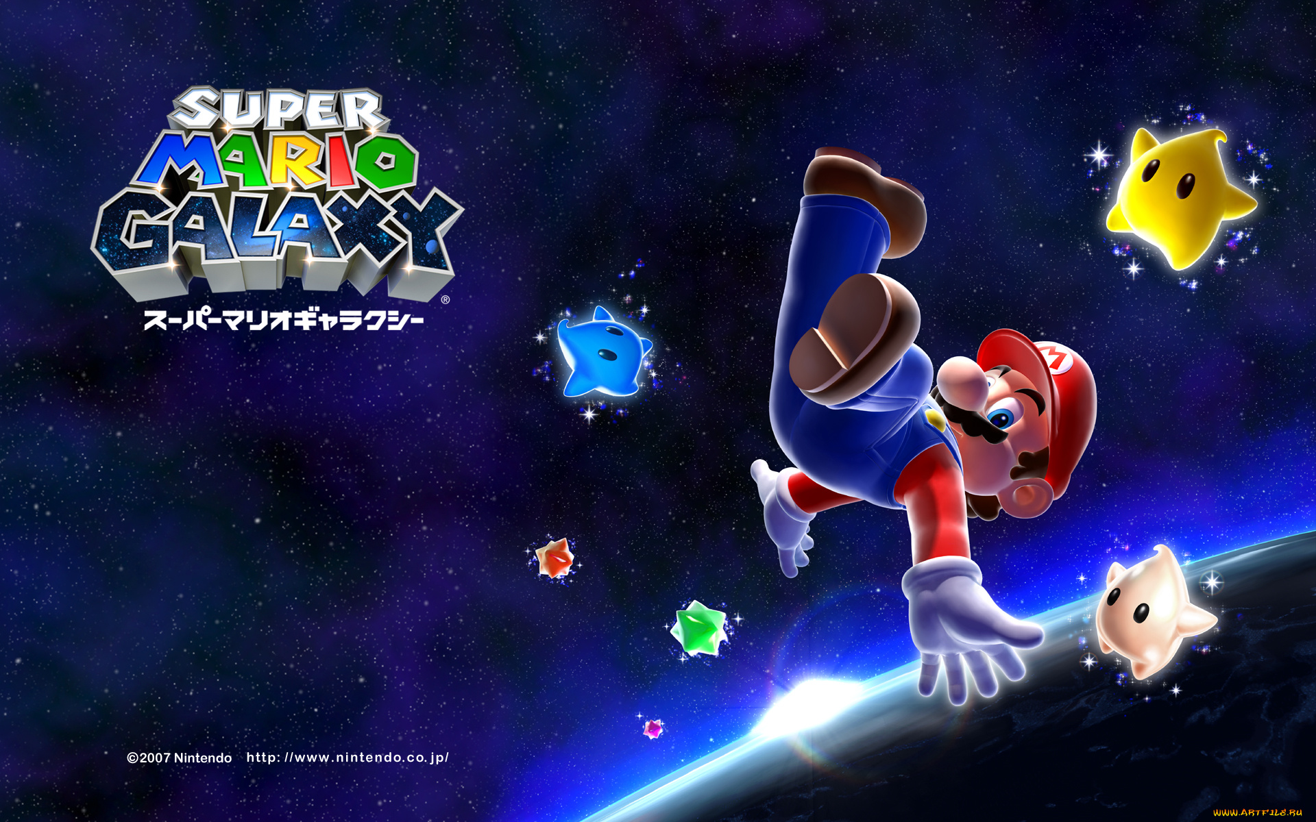 super, mario, galaxy, видео, игры