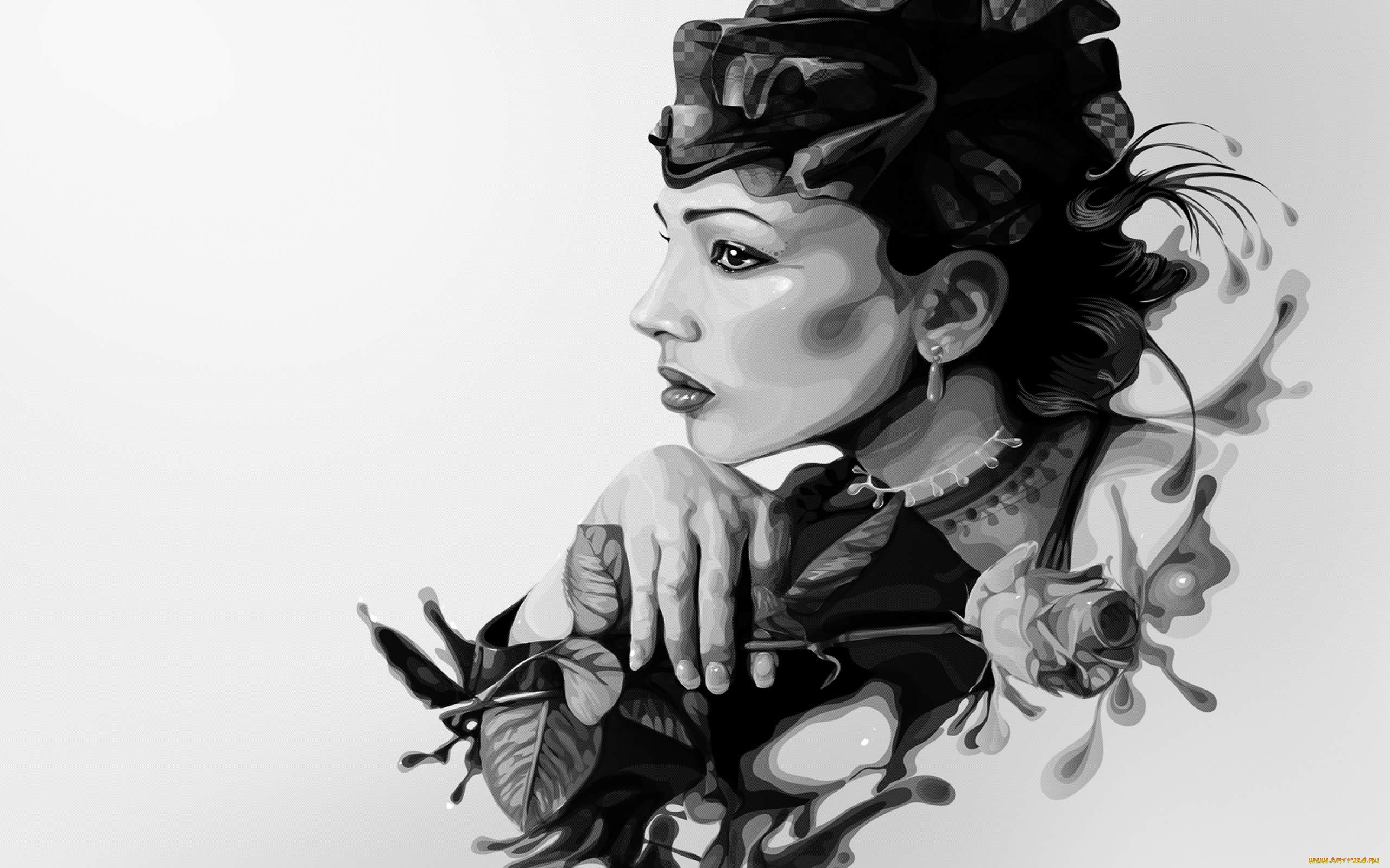 рисованные, люди