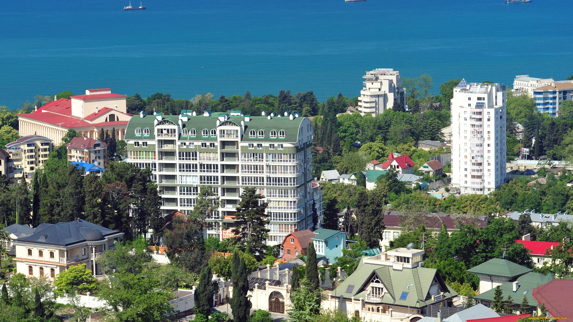 города, панорамы