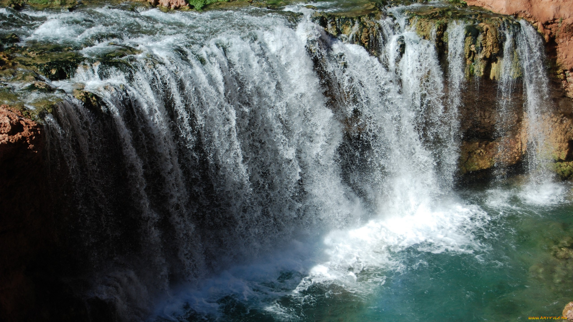 природа, водопады