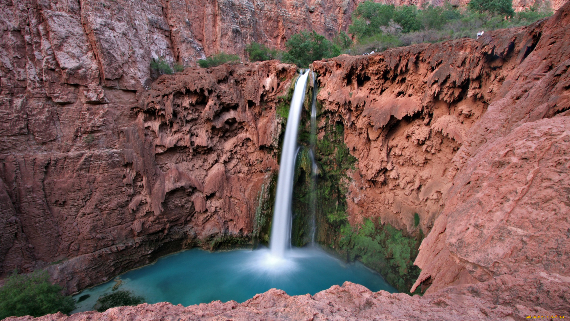 природа, водопады