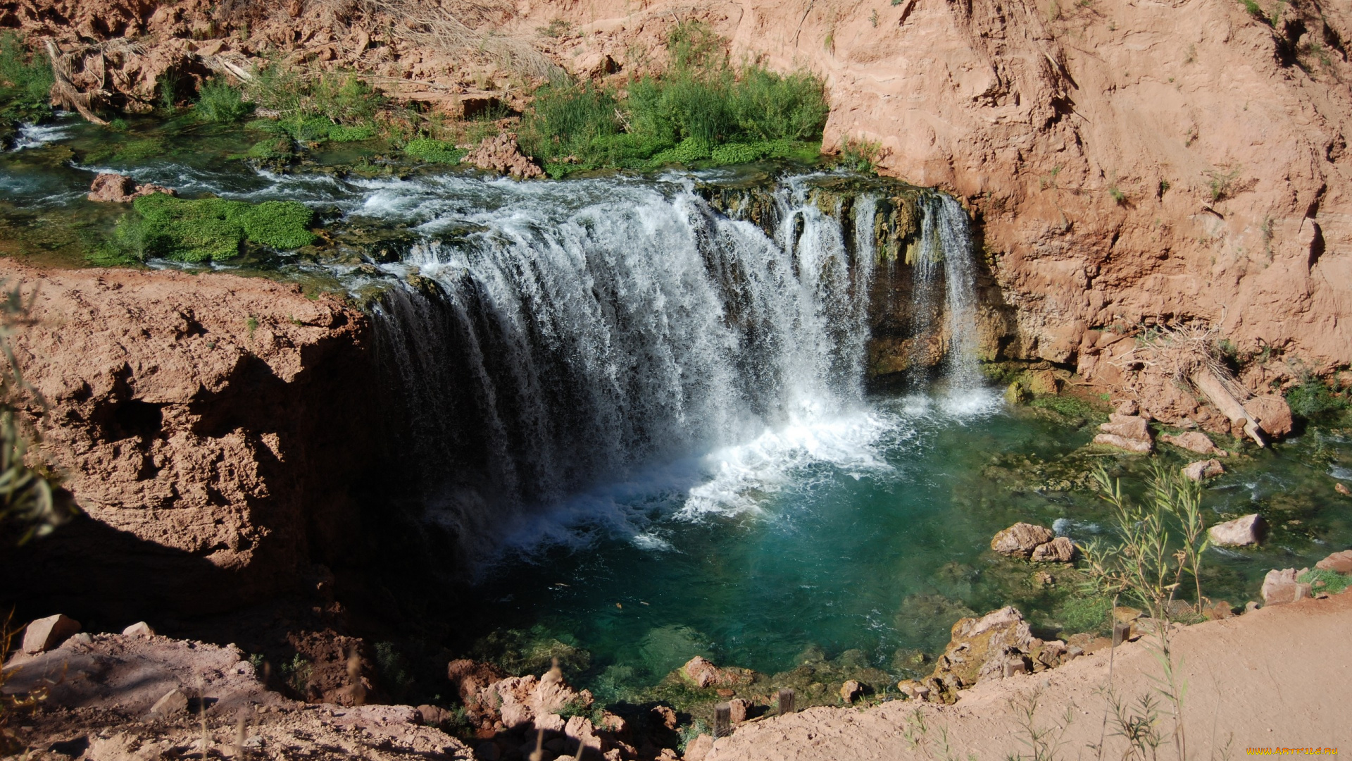 природа, водопады