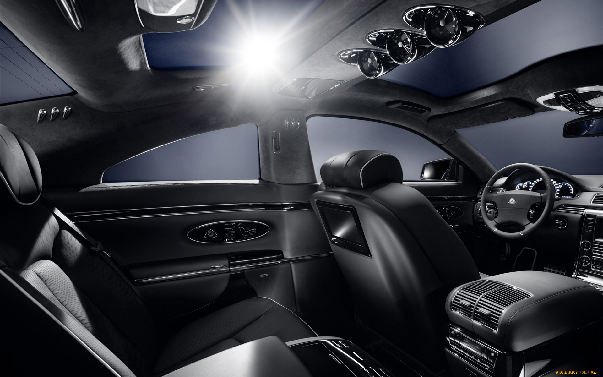 автомобили, интерьеры