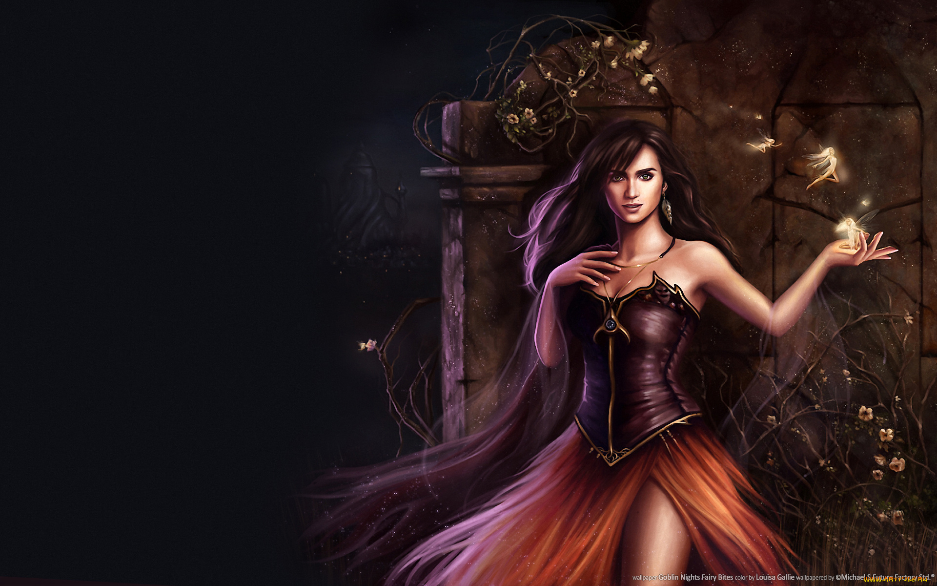 goblin, nights, fairy, bites, фэнтези, девушки