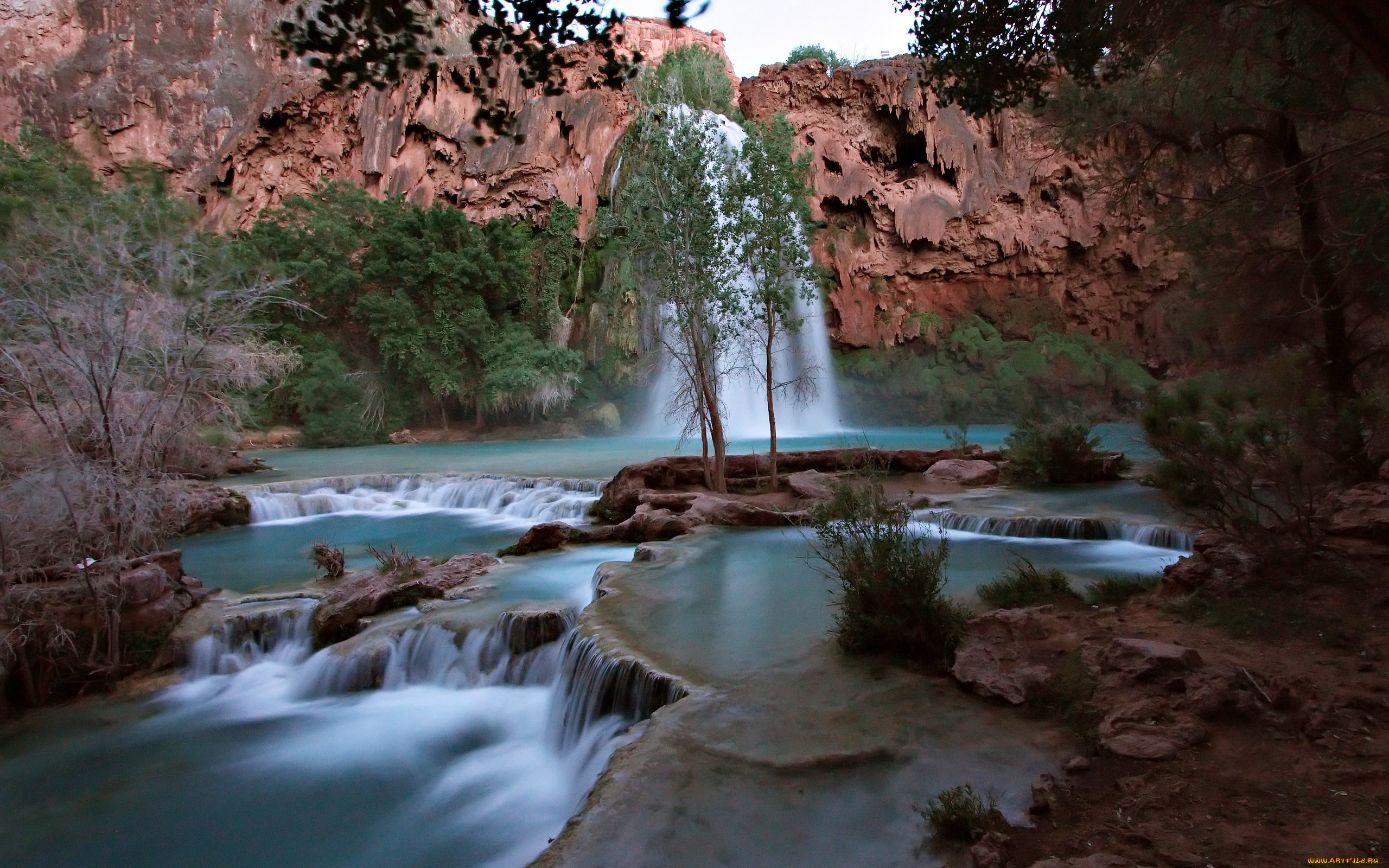 природа, водопады