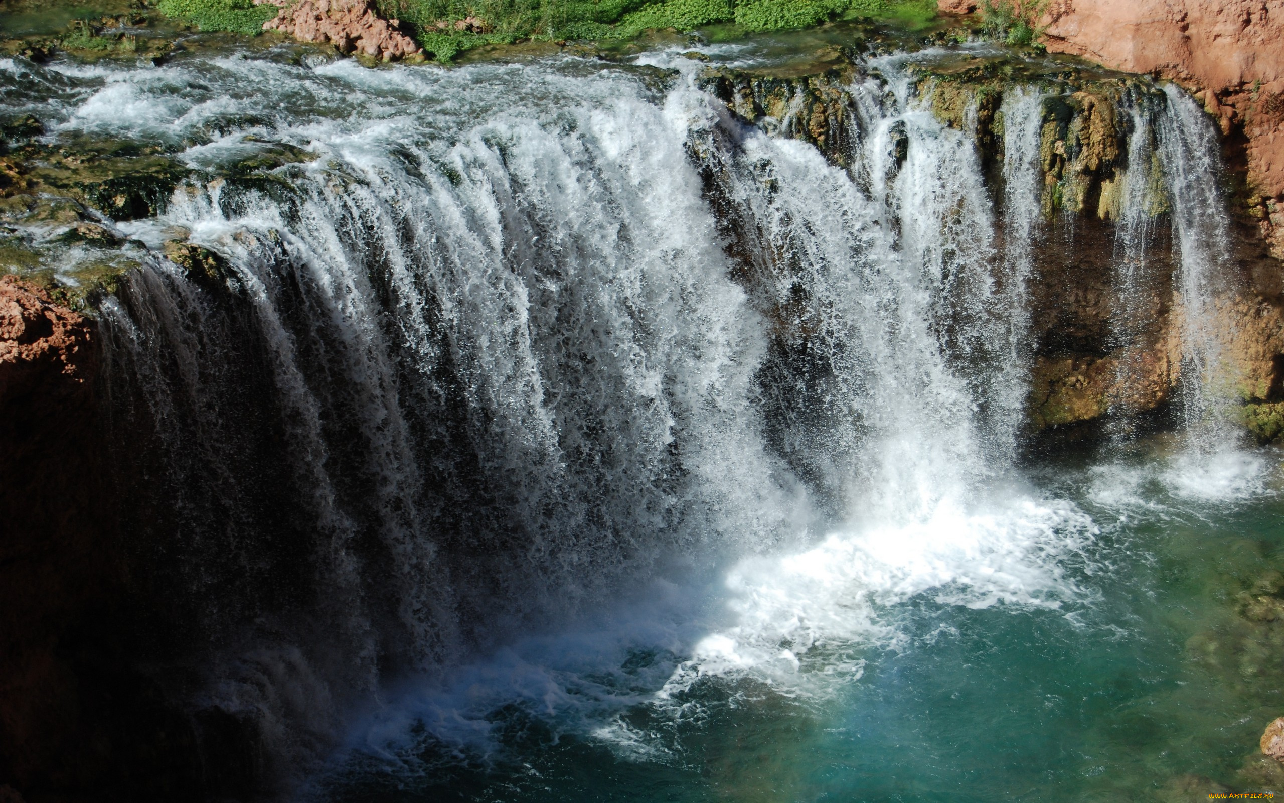 природа, водопады
