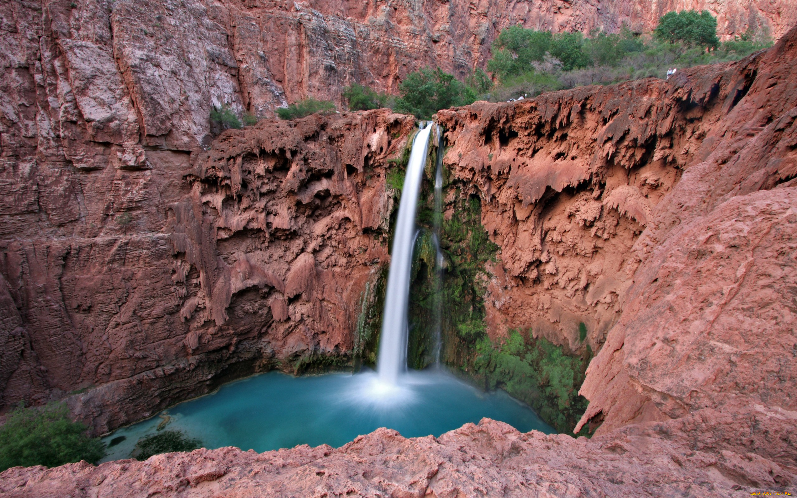 природа, водопады