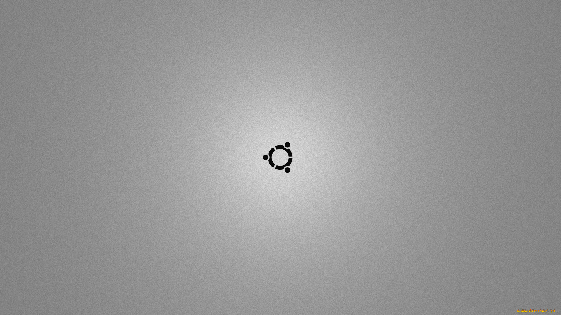 компьютеры, ubuntu, linux, логотип, серый