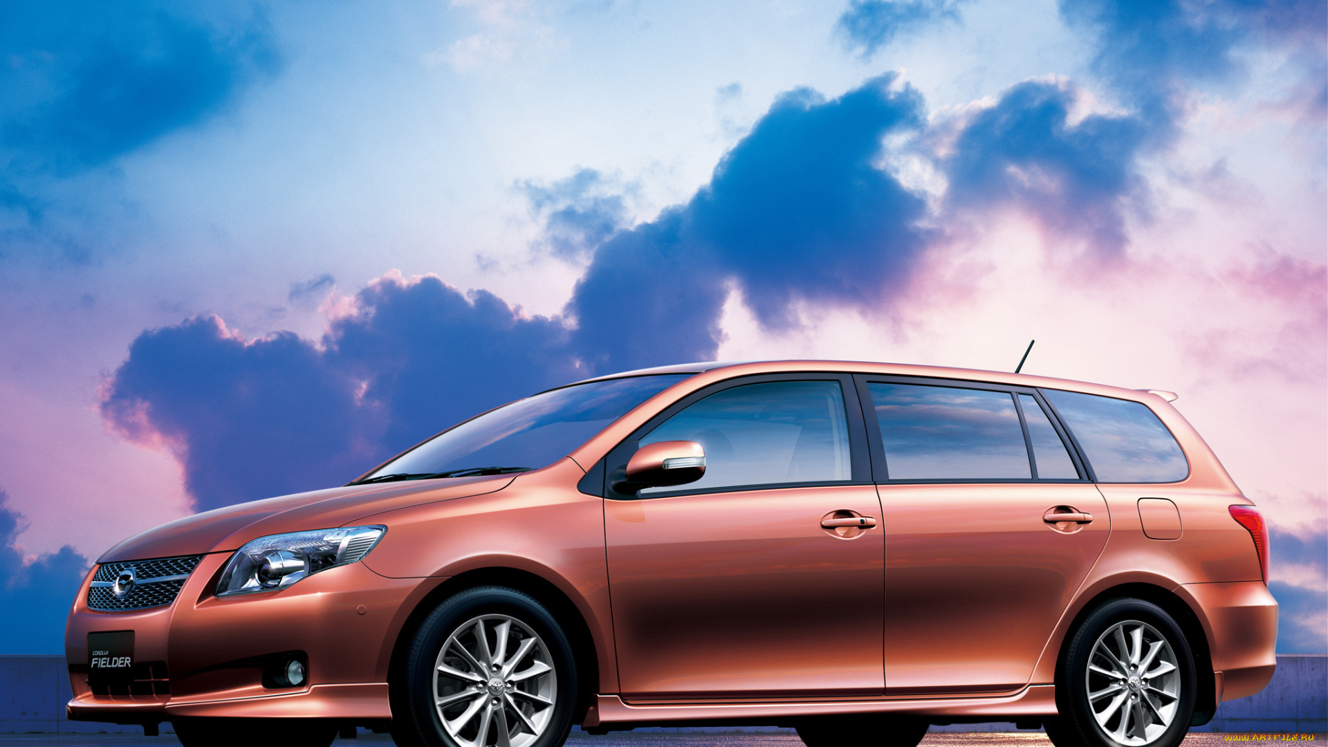 toyota, corolla, fielder, 8s, aerotourer, автомобили, sunrise