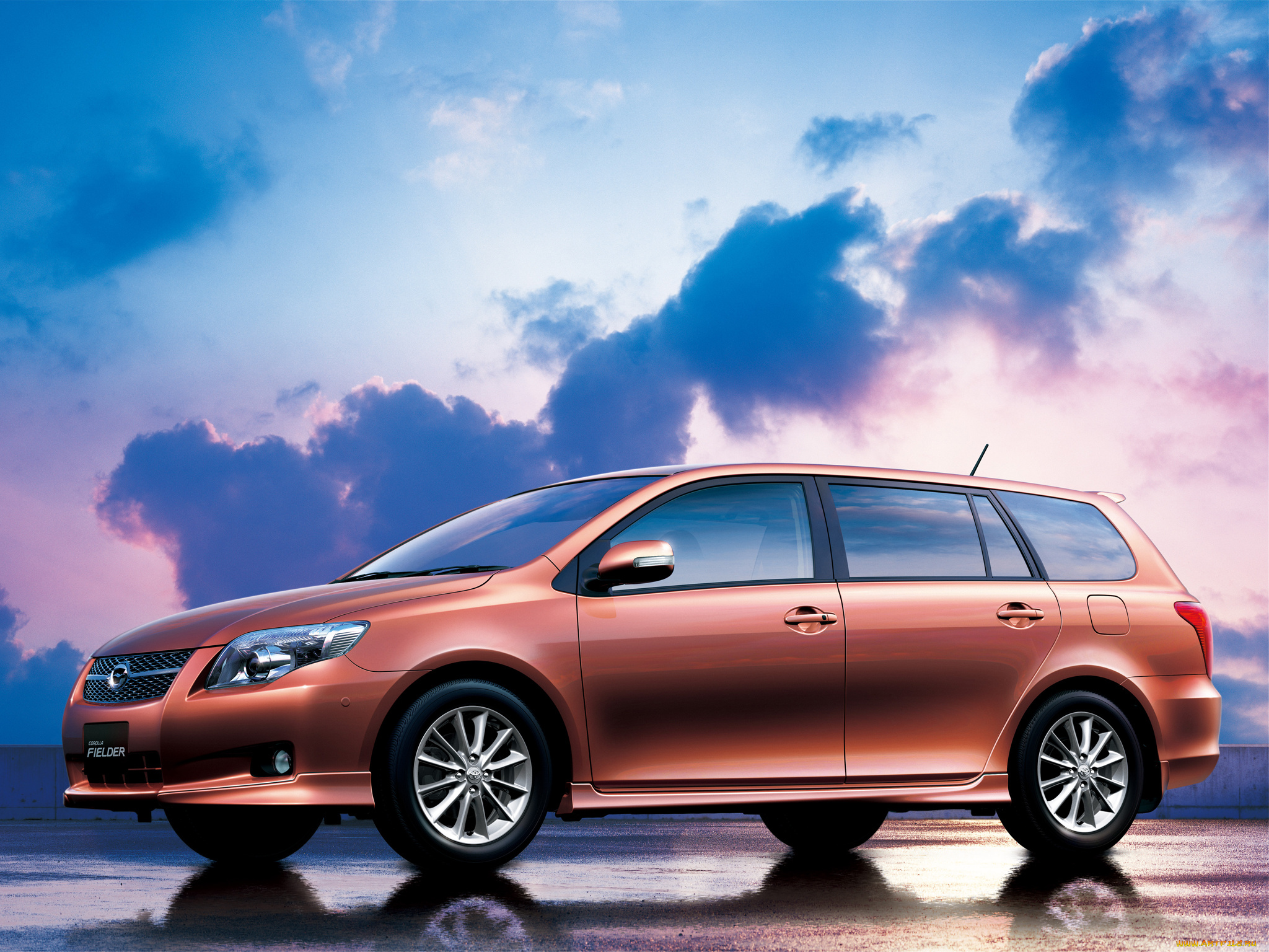 toyota, corolla, fielder, 8s, aerotourer, автомобили, sunrise