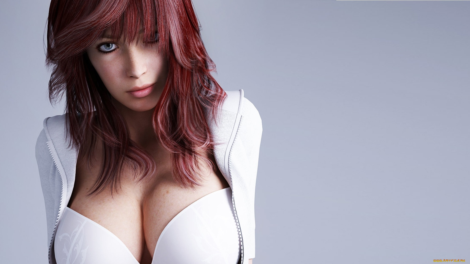 3д, графика, portraits, портрет, девушка, фотореализм