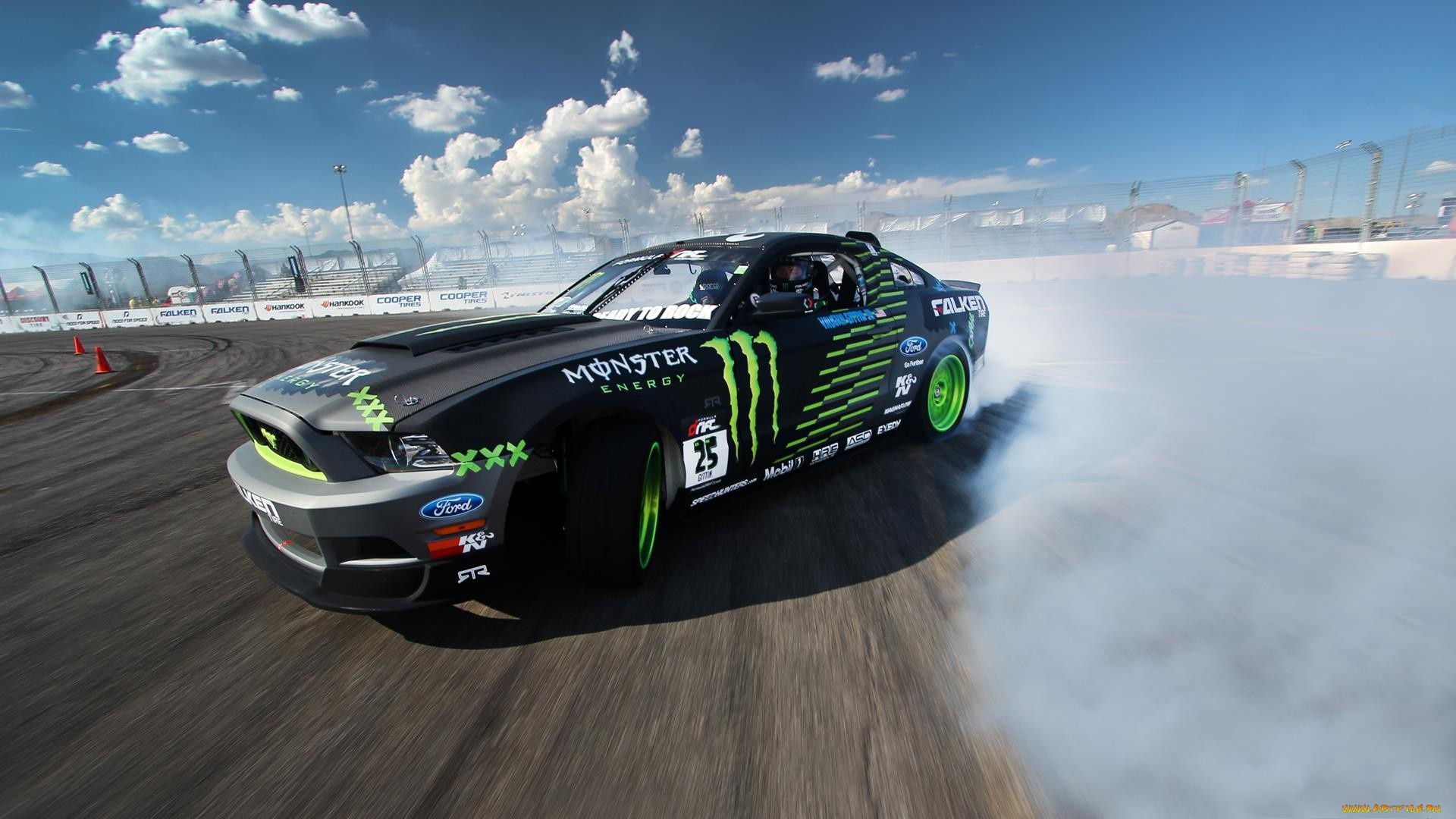 ford, спорт, drift, шоссе, вираж, спортивный, кольцевая, гонка