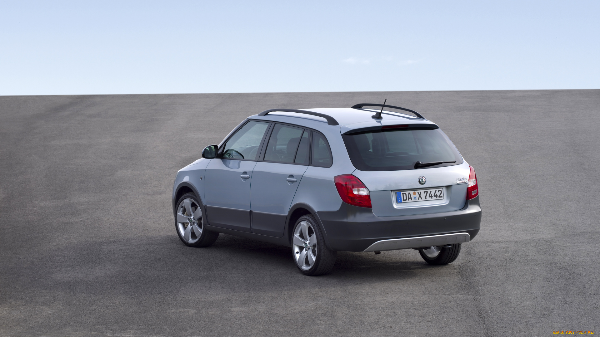 автомобили, skoda, scout, fabia, серый, 5j, combi