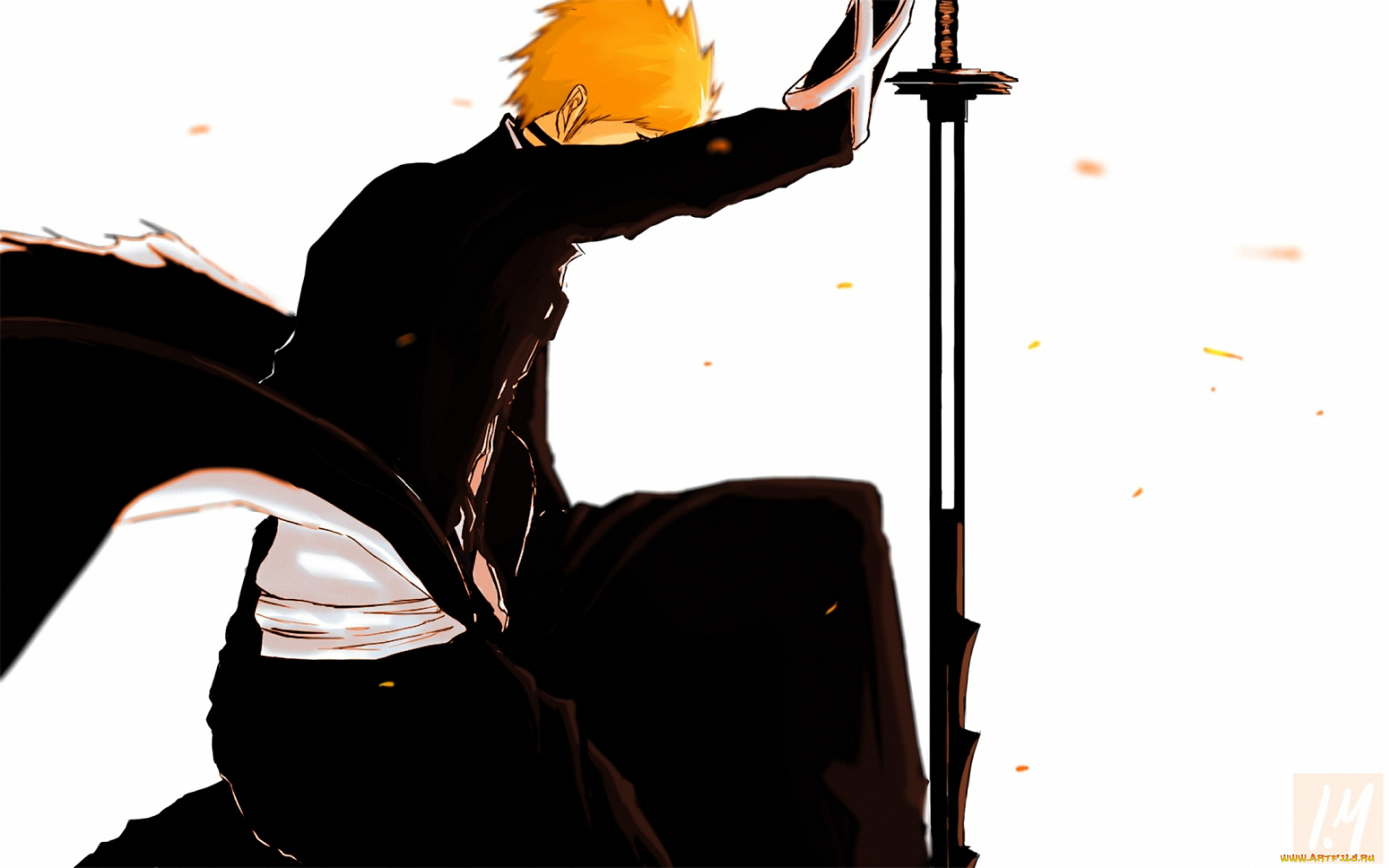 аниме, bleach, банкай, шинигами, bankai, меч, shinigami, kurosaki, ichigo