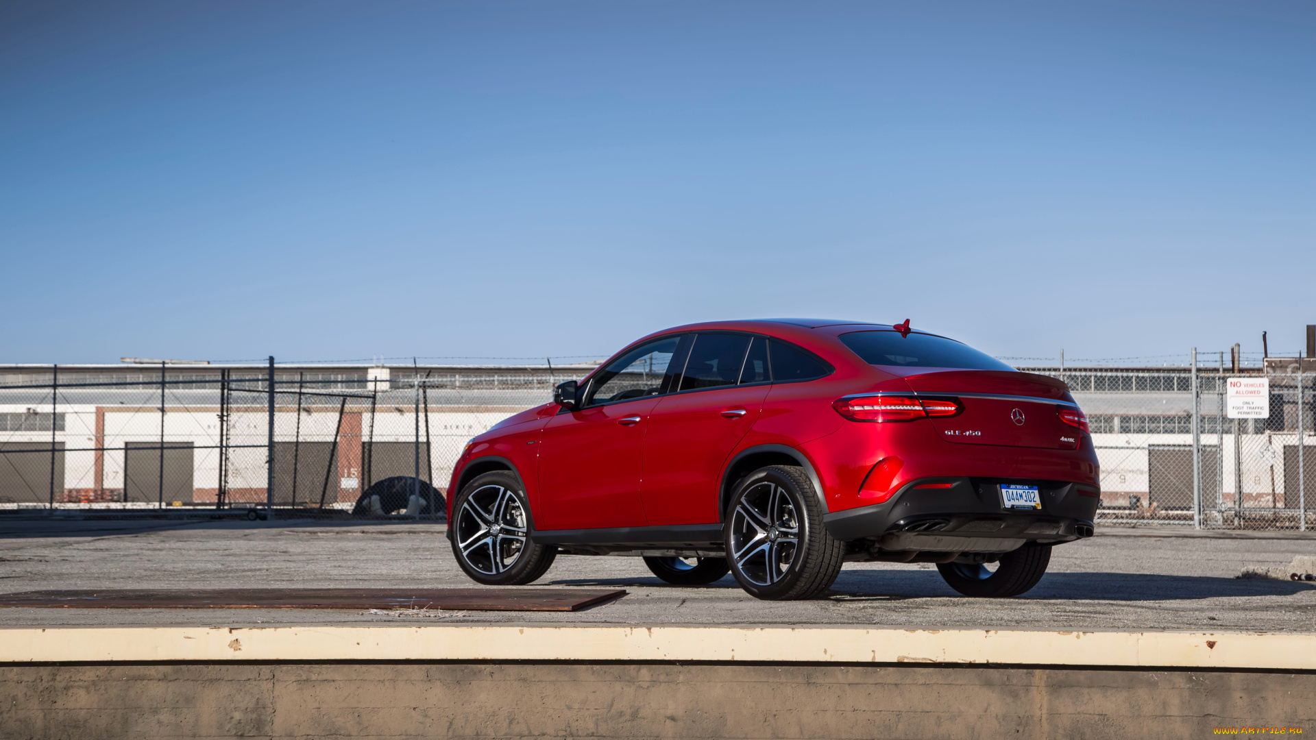 автомобили, mercedes-benz, us-spec, coupе, 4matic, amg, gle, 450, 2016г, красный