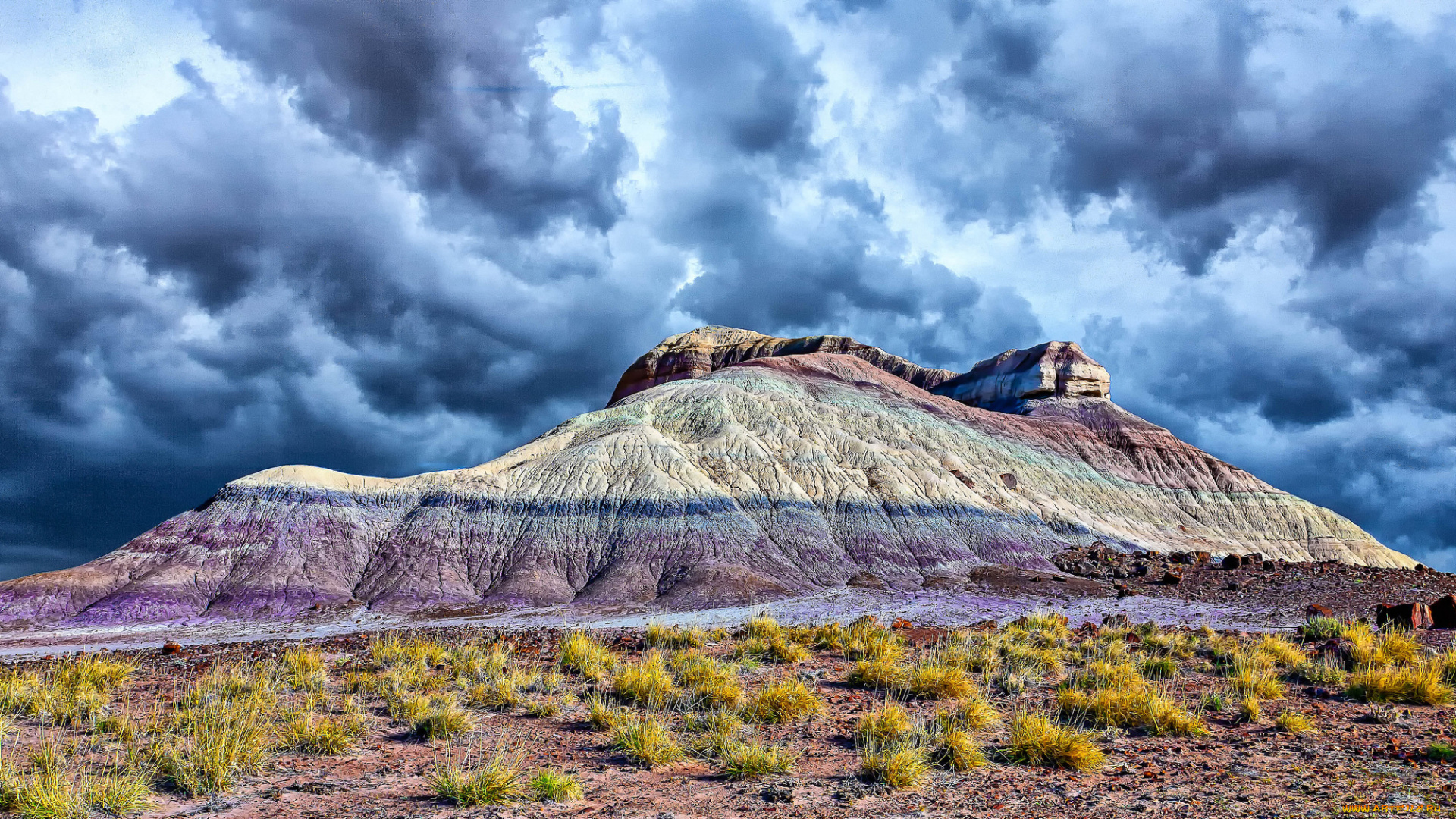 природа, пустыни, гора, пустыня