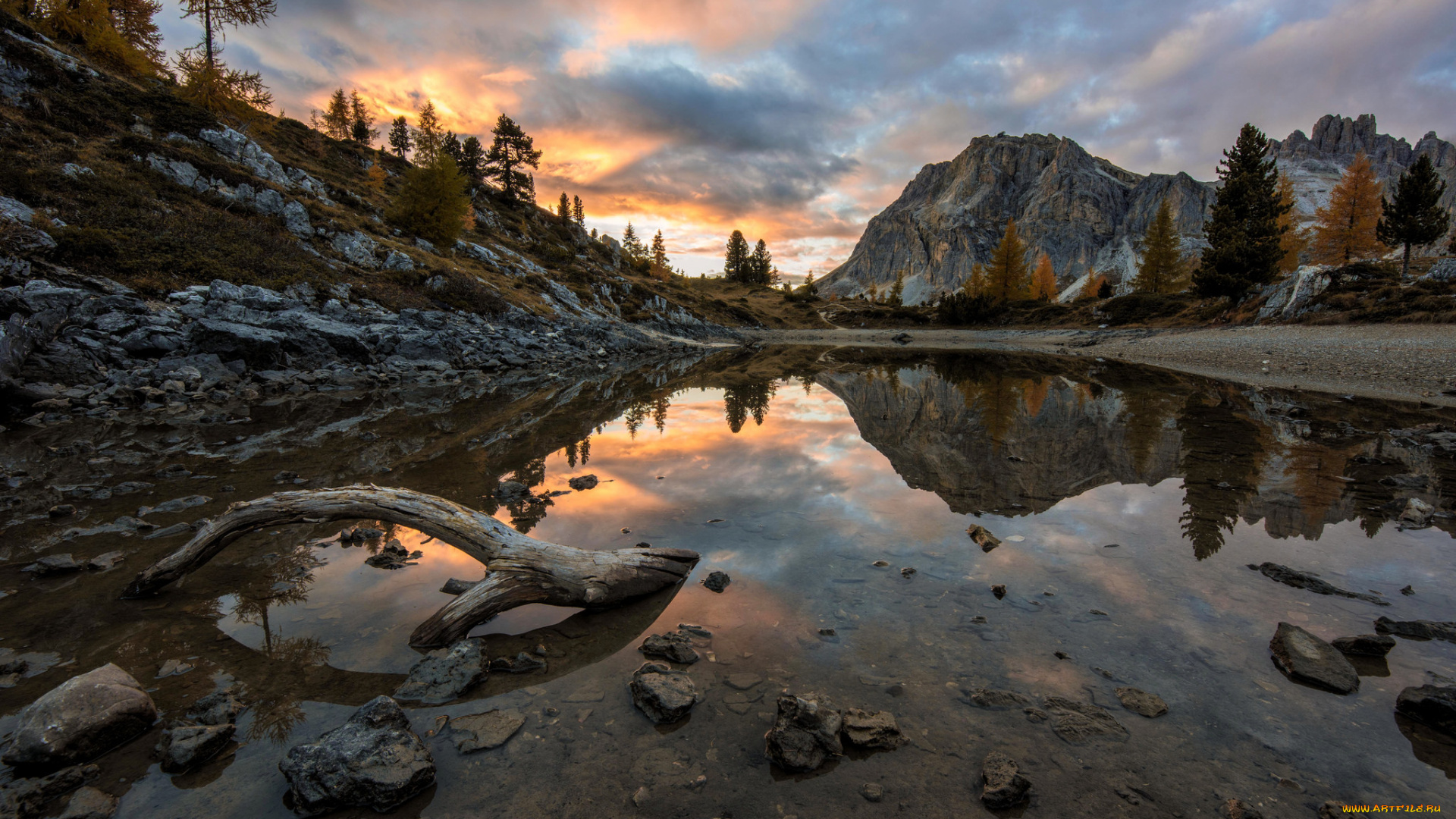 природа, реки, озера, река, горы, лес