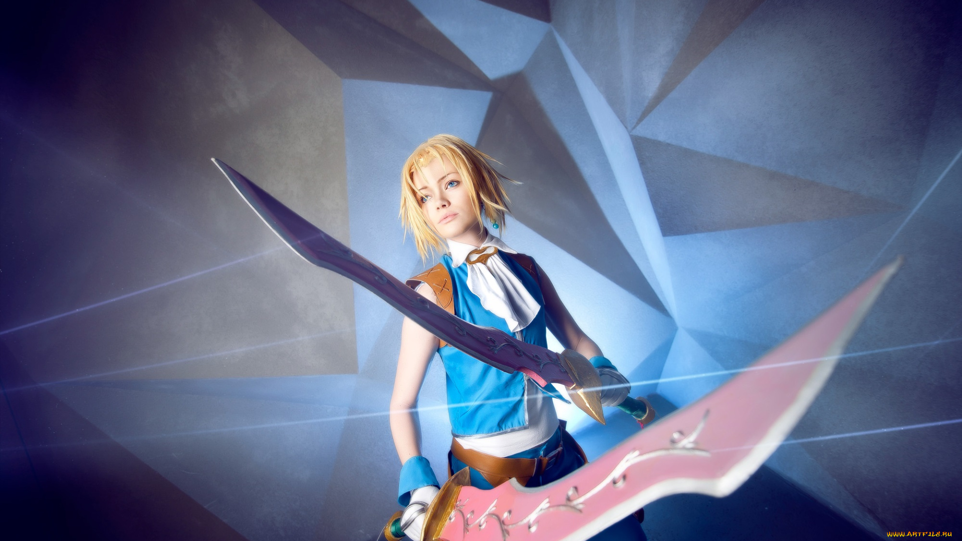 разное, cosplay, , косплей, мечи, оружие, девушка, арт, final, fantasy, dissidia