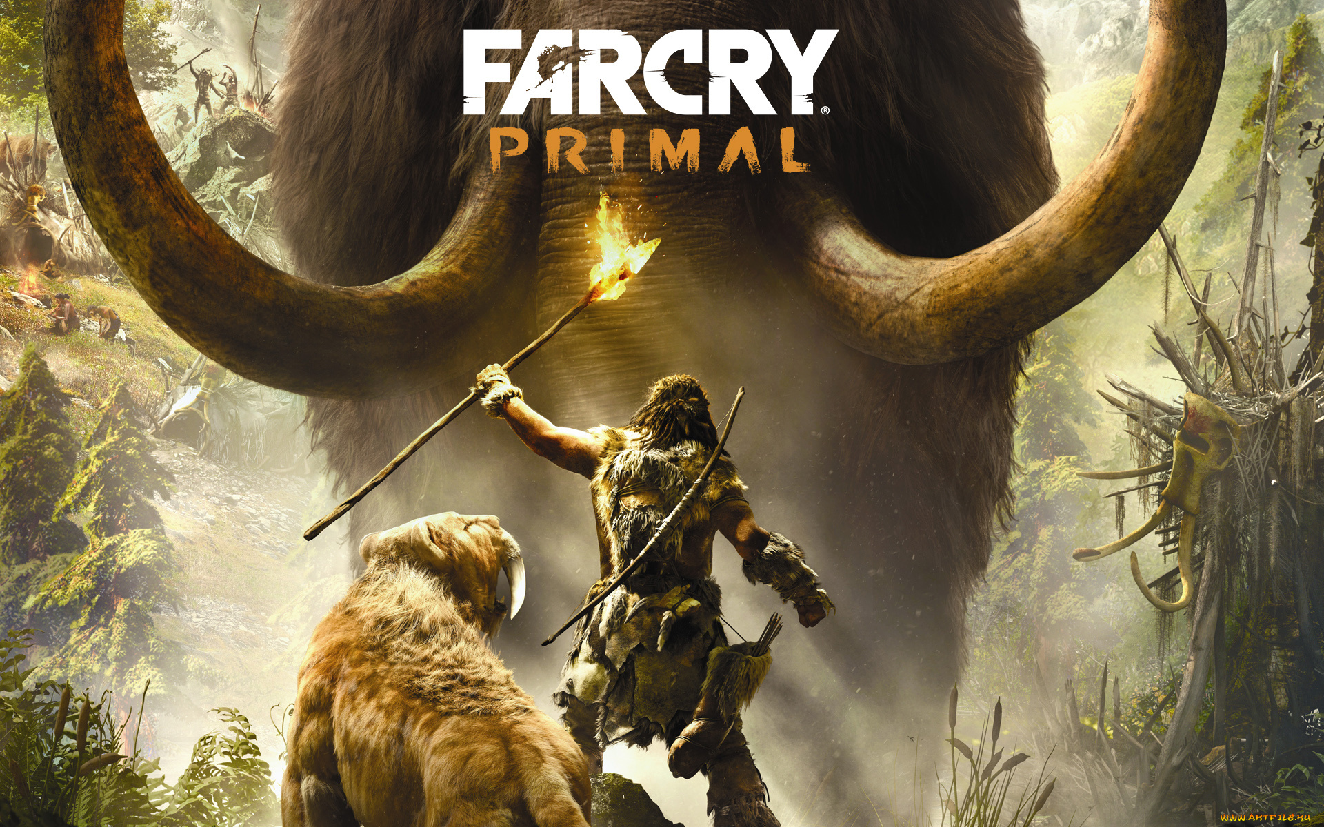 видео, игры, far, cry, , primal, far, cry, primal, приключения, шутер, action
