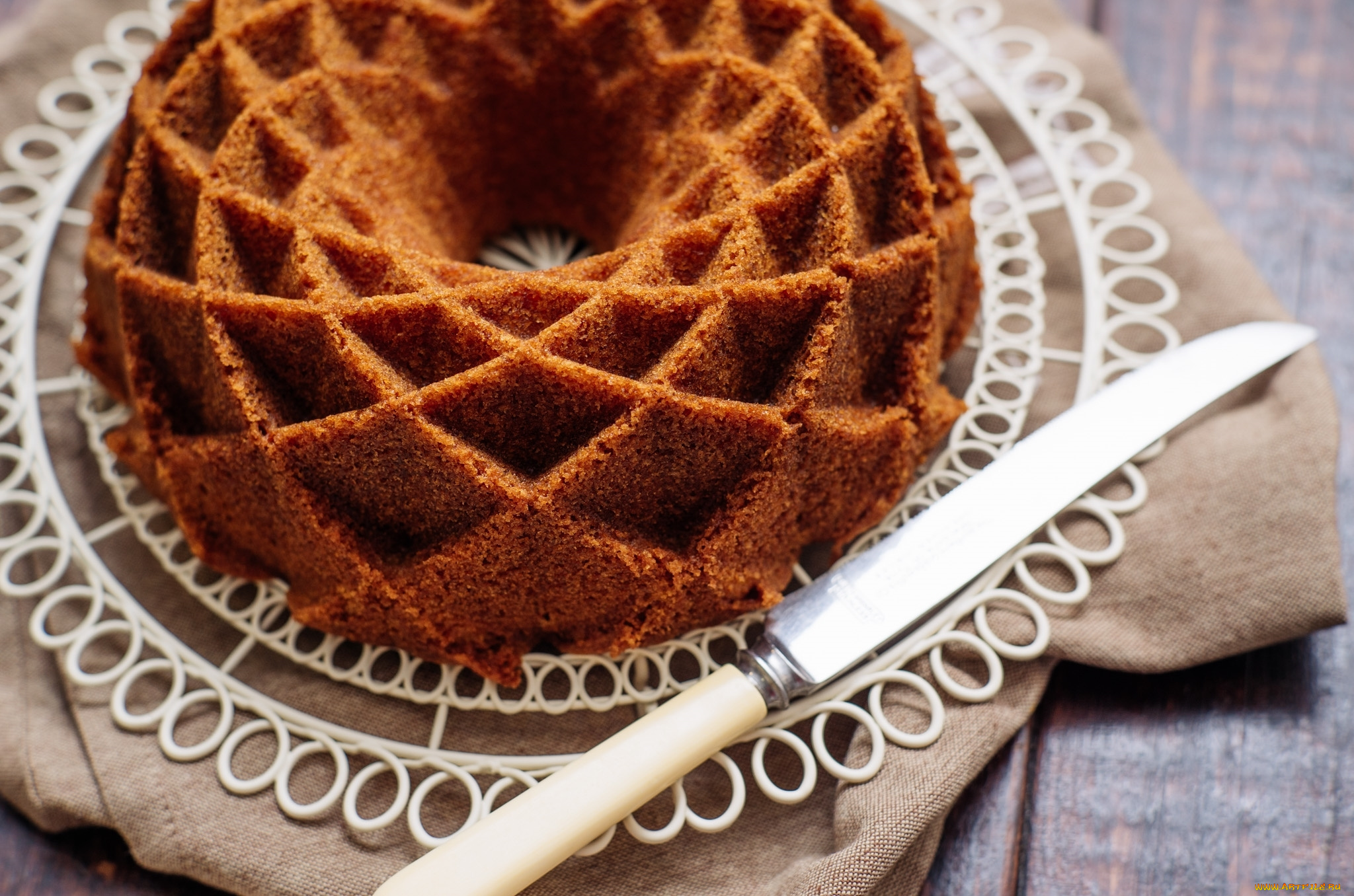 еда, пироги, кекс, выпечка, нож