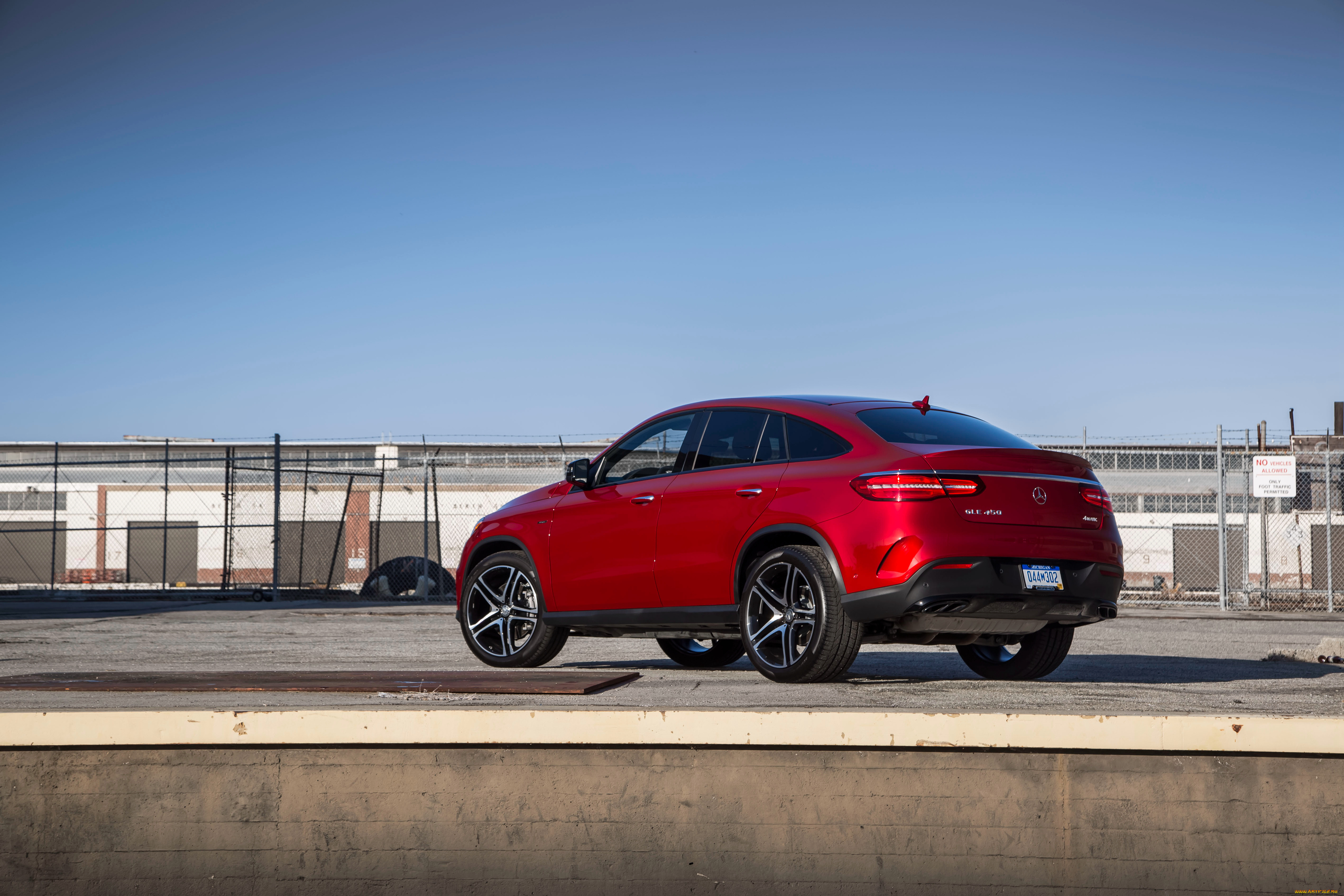 автомобили, mercedes-benz, us-spec, coupе, 4matic, amg, gle, 450, 2016г, красный