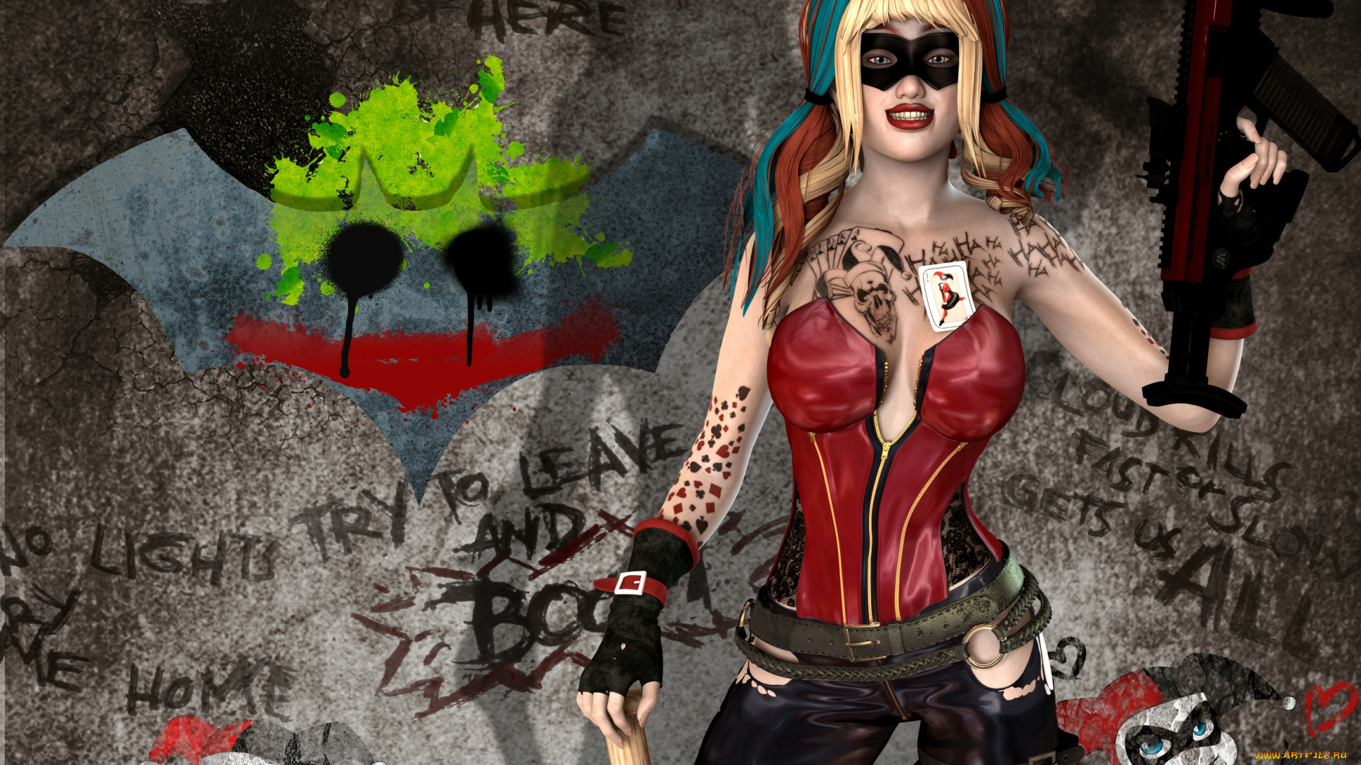 3д, графика, фантазия, , fantasy, фон, взгляд, девушка